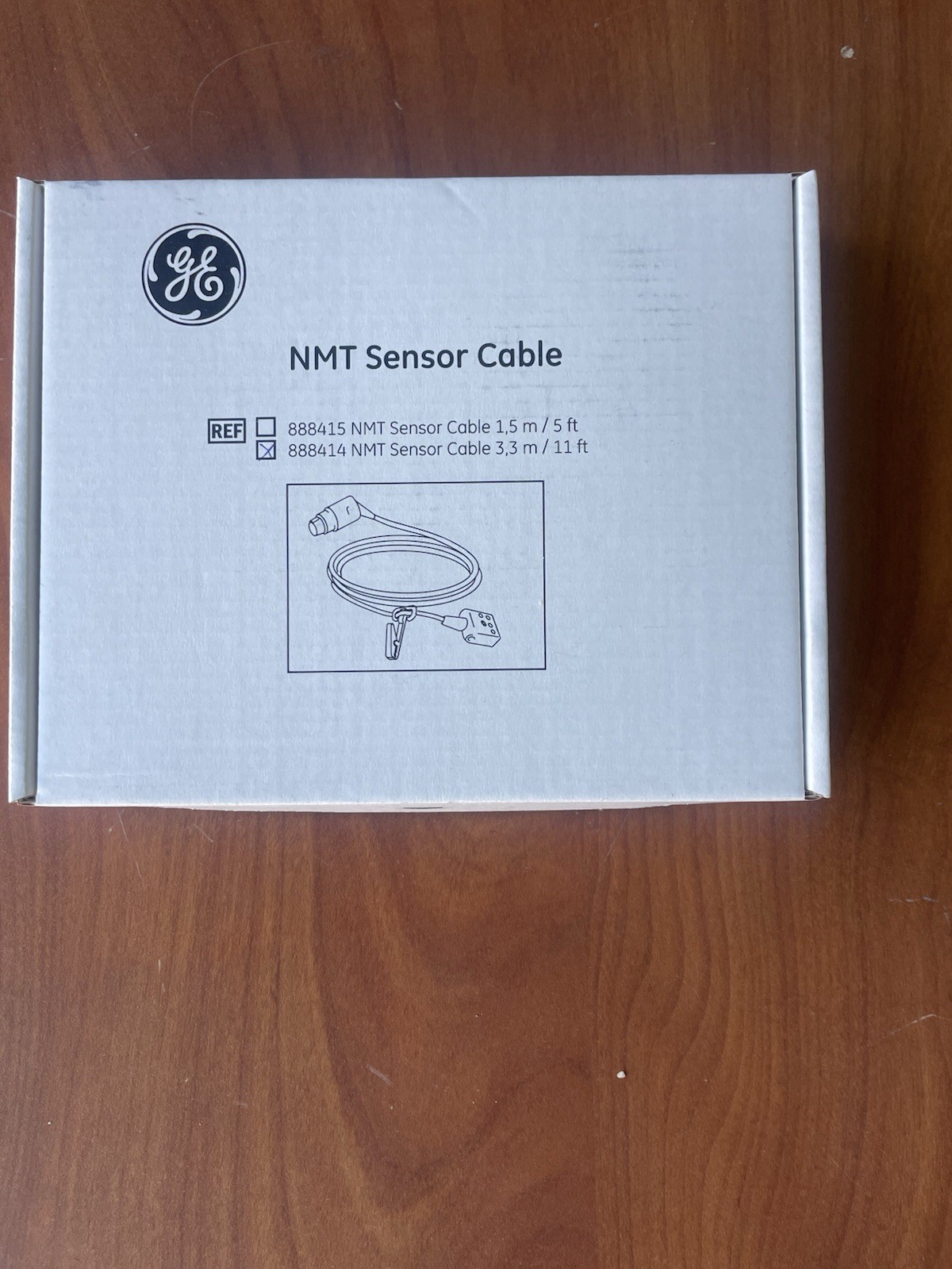 GE 888414 NMT Sensor Cable, 3.3/11ft, New