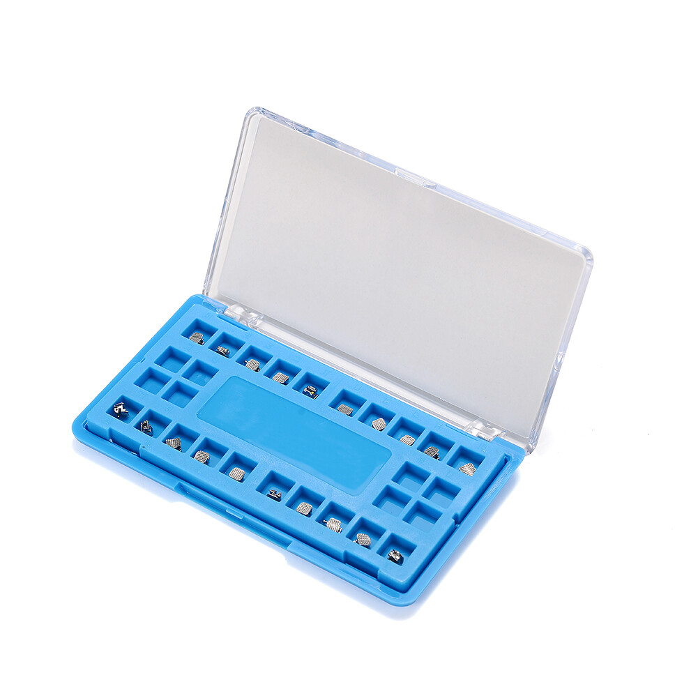Dental Orthodontic Self-ligating Brackets Metal Braces ROTH/MBT 022 3/345Hook