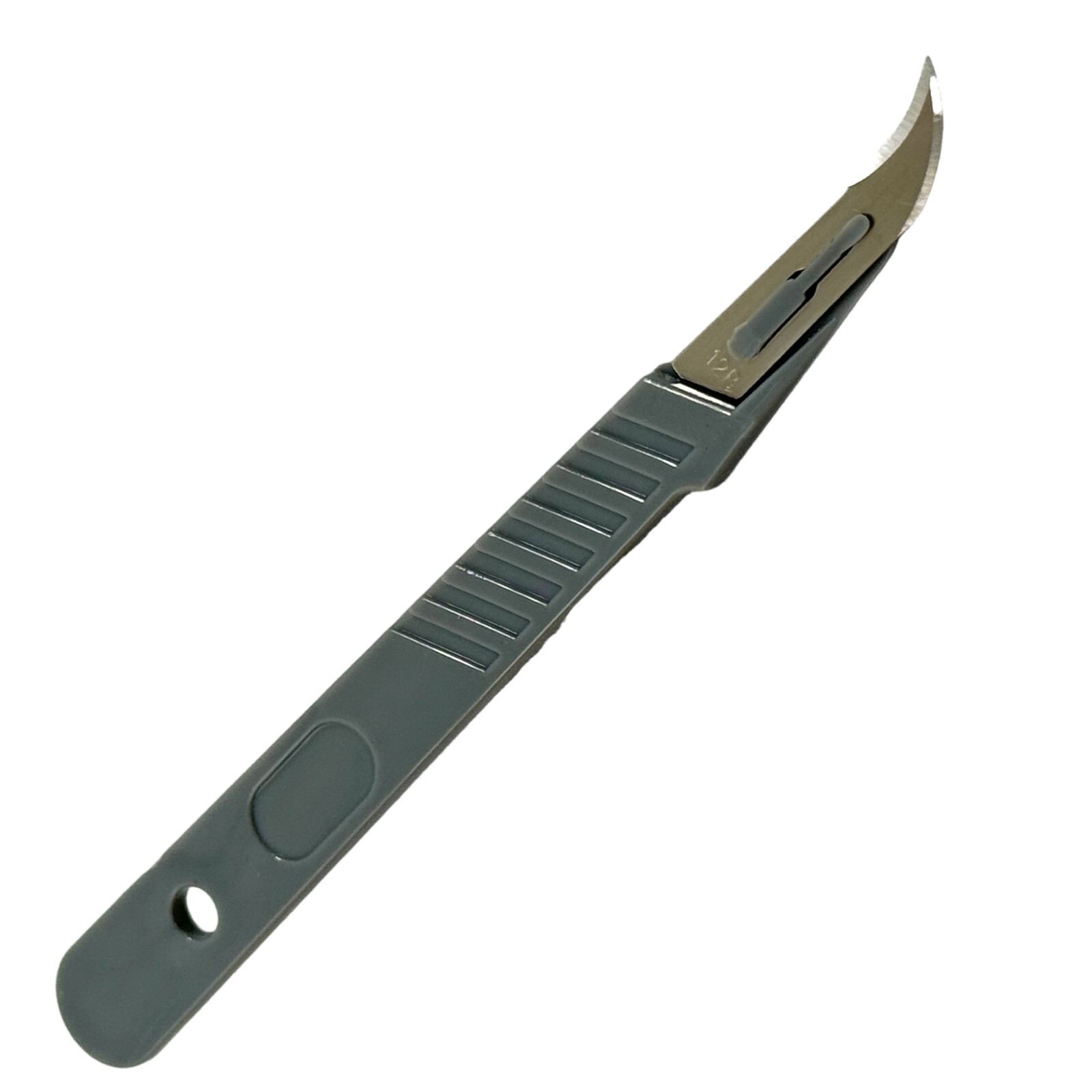 Box of 10 Plastic Disposable Scalpel #12B Podiatry, Dermaplaning Sterile Scalpel