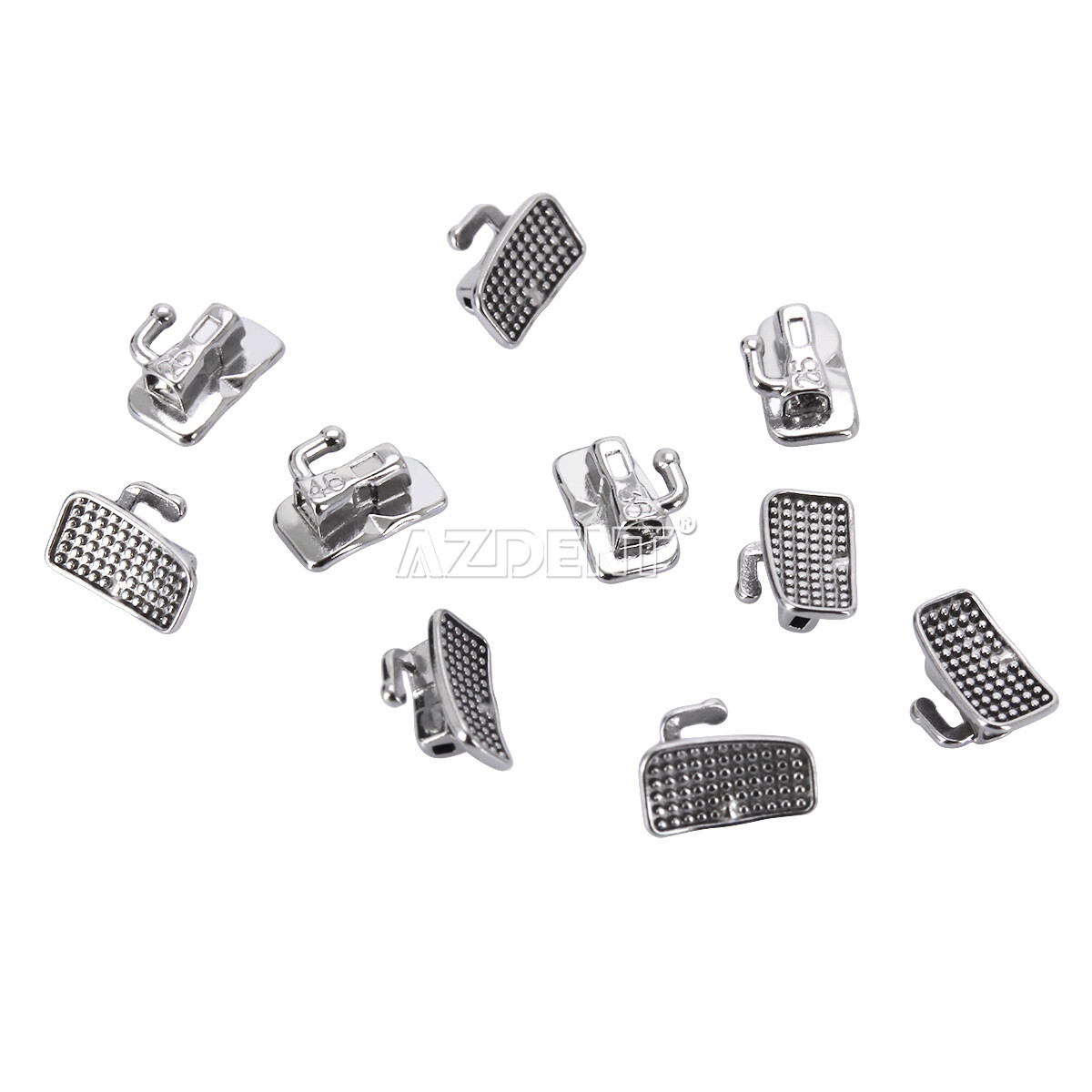 Tubos bucales de ortodoncia dental 1er molar Bondable Roth/MBT 022 monobloque