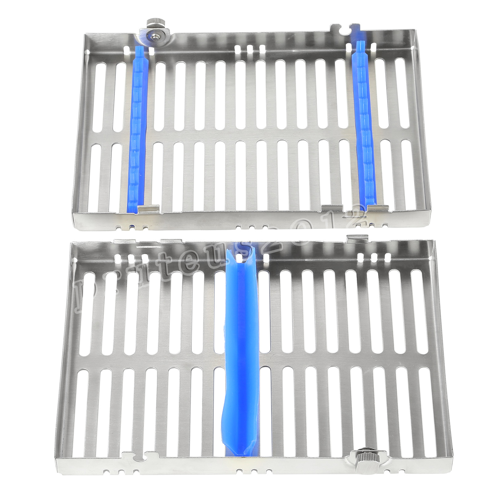 5 DENTAL SURGICAL AUTOCLAVE STERILIZATION CASSETTES RACKS BOX FOR 10 INSTRUMENTS