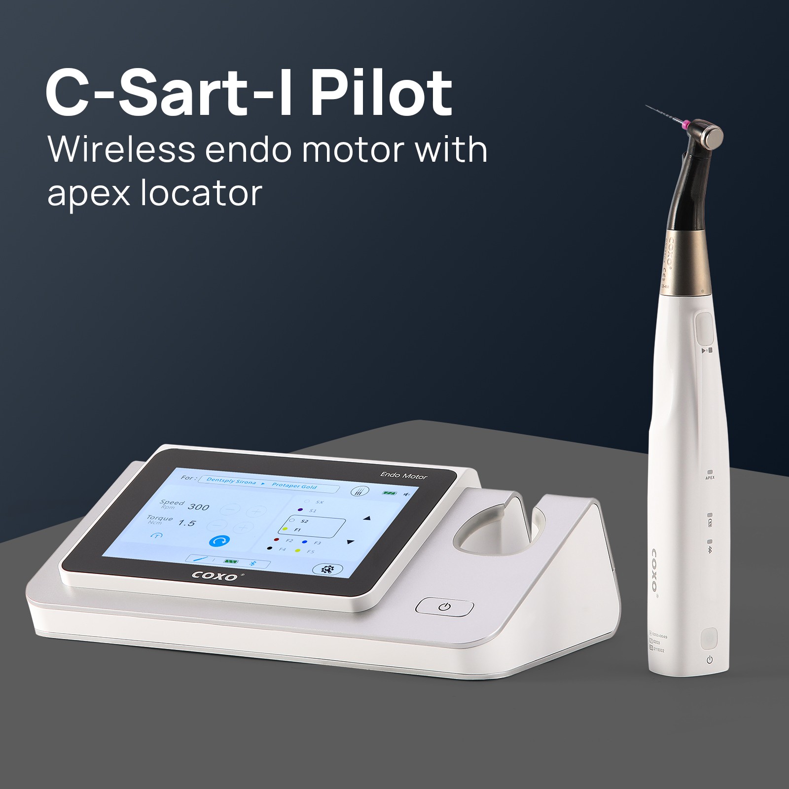 COXO Split-type Endo Motor with Apex Locator C-SMART-I Pilot Built-in LED Light