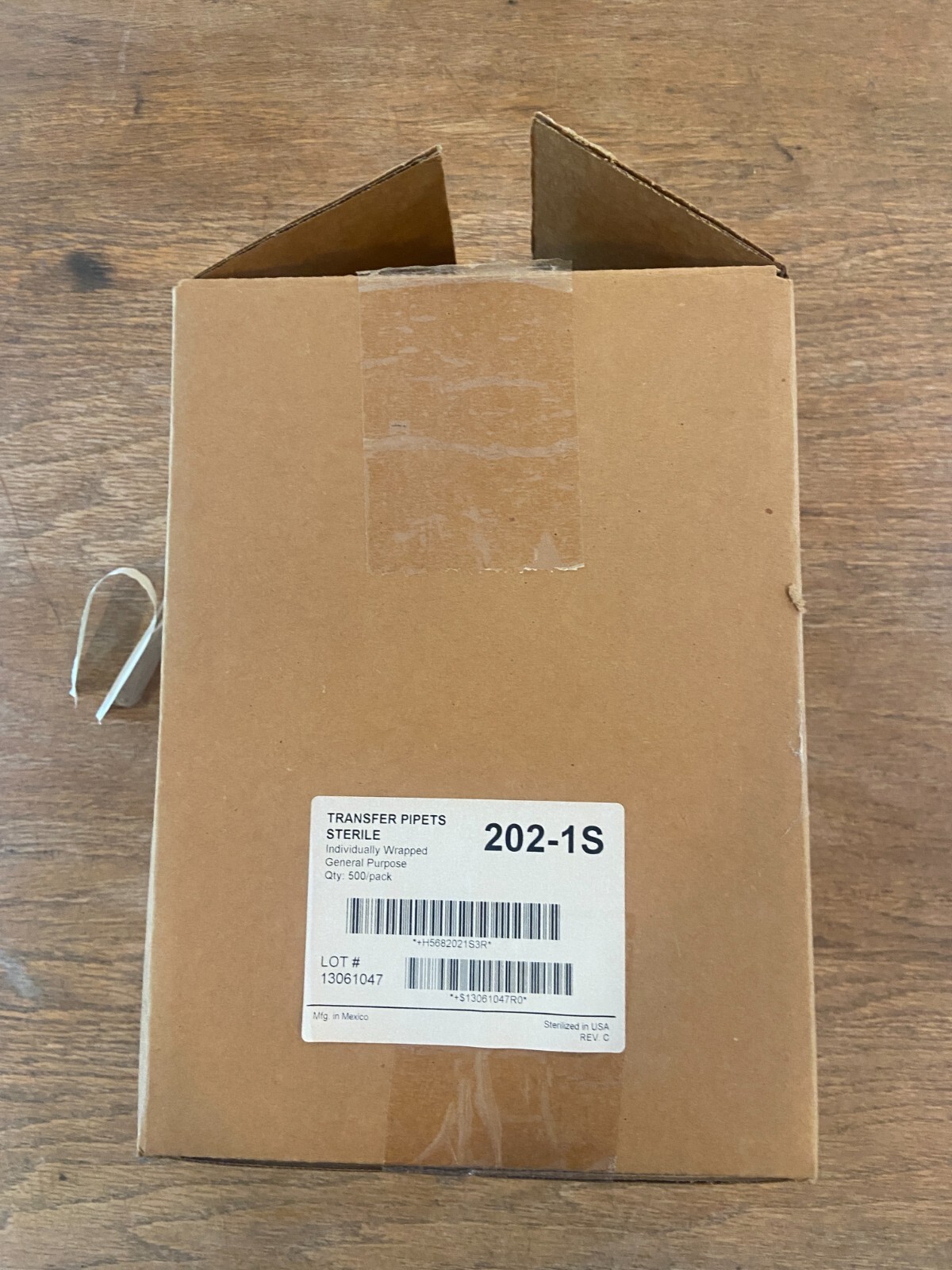 Transfer Pipet, Sterile, Individually Wrapped, General purpose 500 qty
