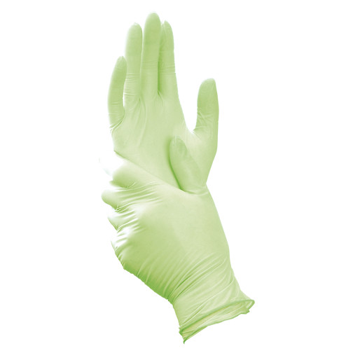 Blossom Latex Powder Free Textured Exam Gloves with C.O.A.T.S., Sizes M-L