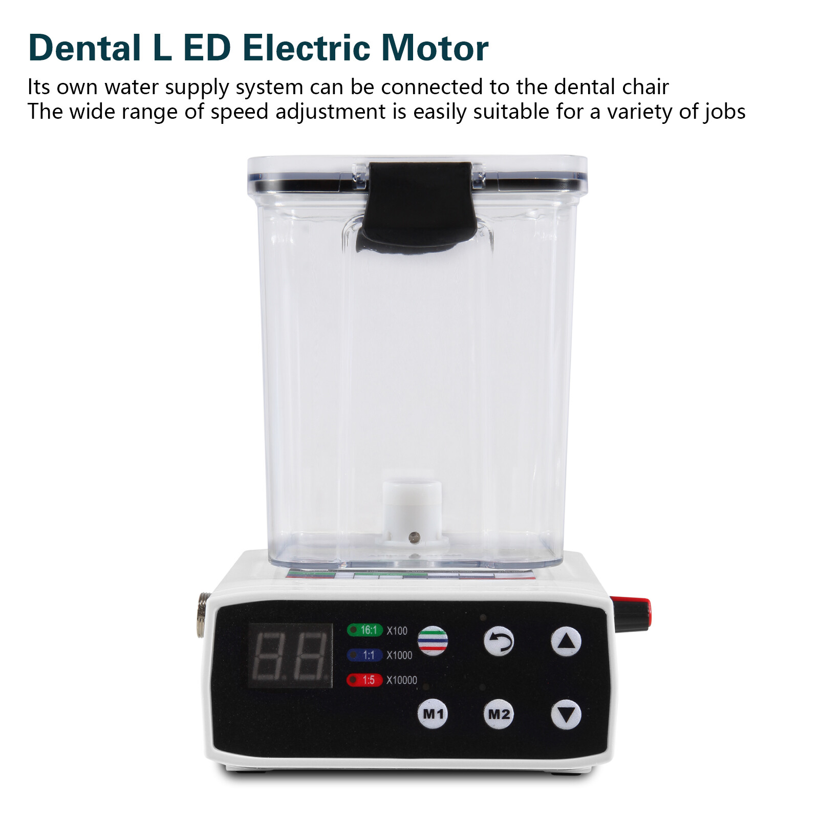 Dental Brushless Electric Micromotor Motor W/ Water Tank Vector Control System
