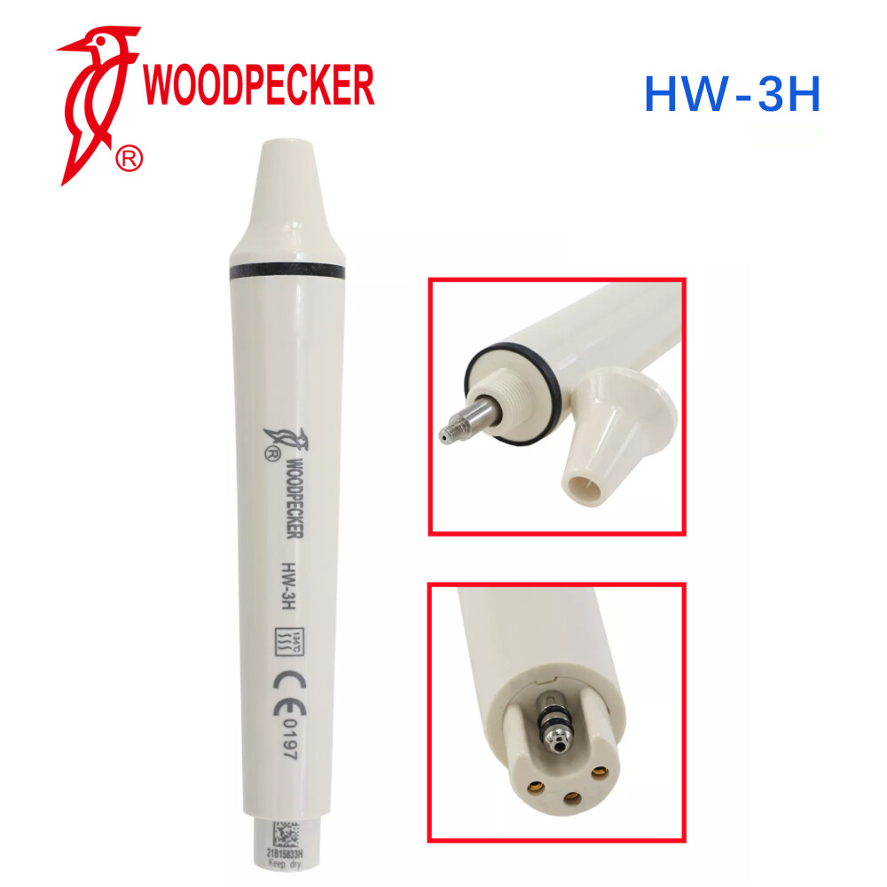 Woodpecker Dental Ultrasonic Piezo Scaler Handpiece HW-3H HW-5L HW-6L Fit EMS