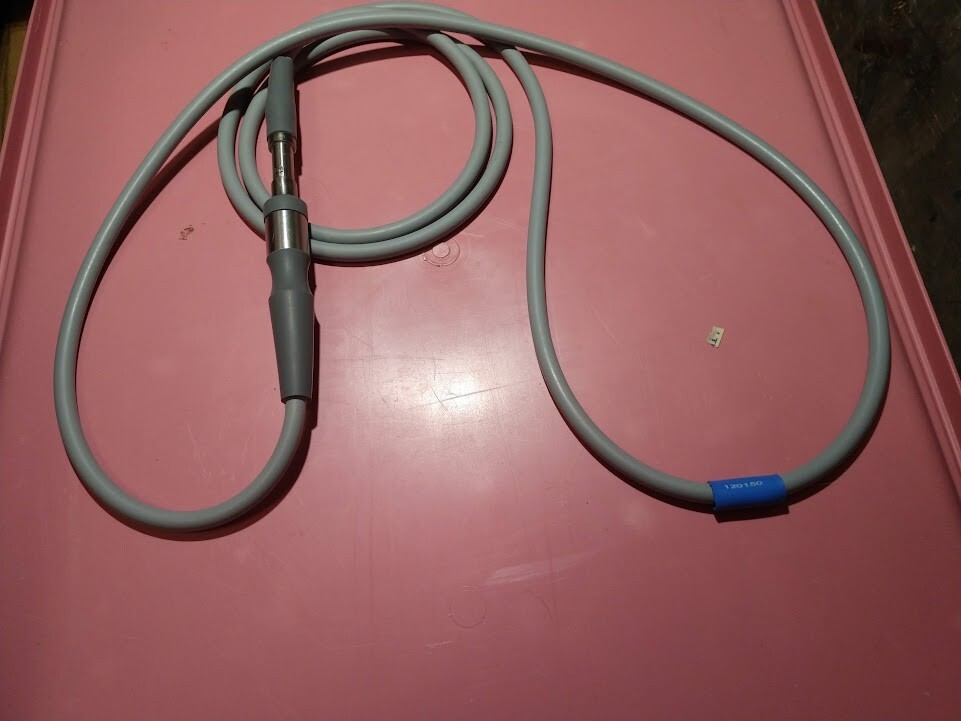 2 Medical Light Cables 120150 8′ unbranded black cable is 9″ free shipping