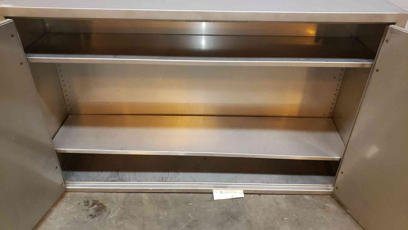 4′ Stainless Steel Solid Overhead (SKU: 3499AA)(3499AA)