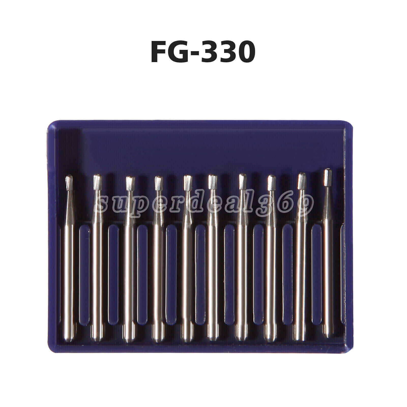 Dental Tungsten Carbide Steel Burs FG Drills Round Pear Taper Fissure Cutter st