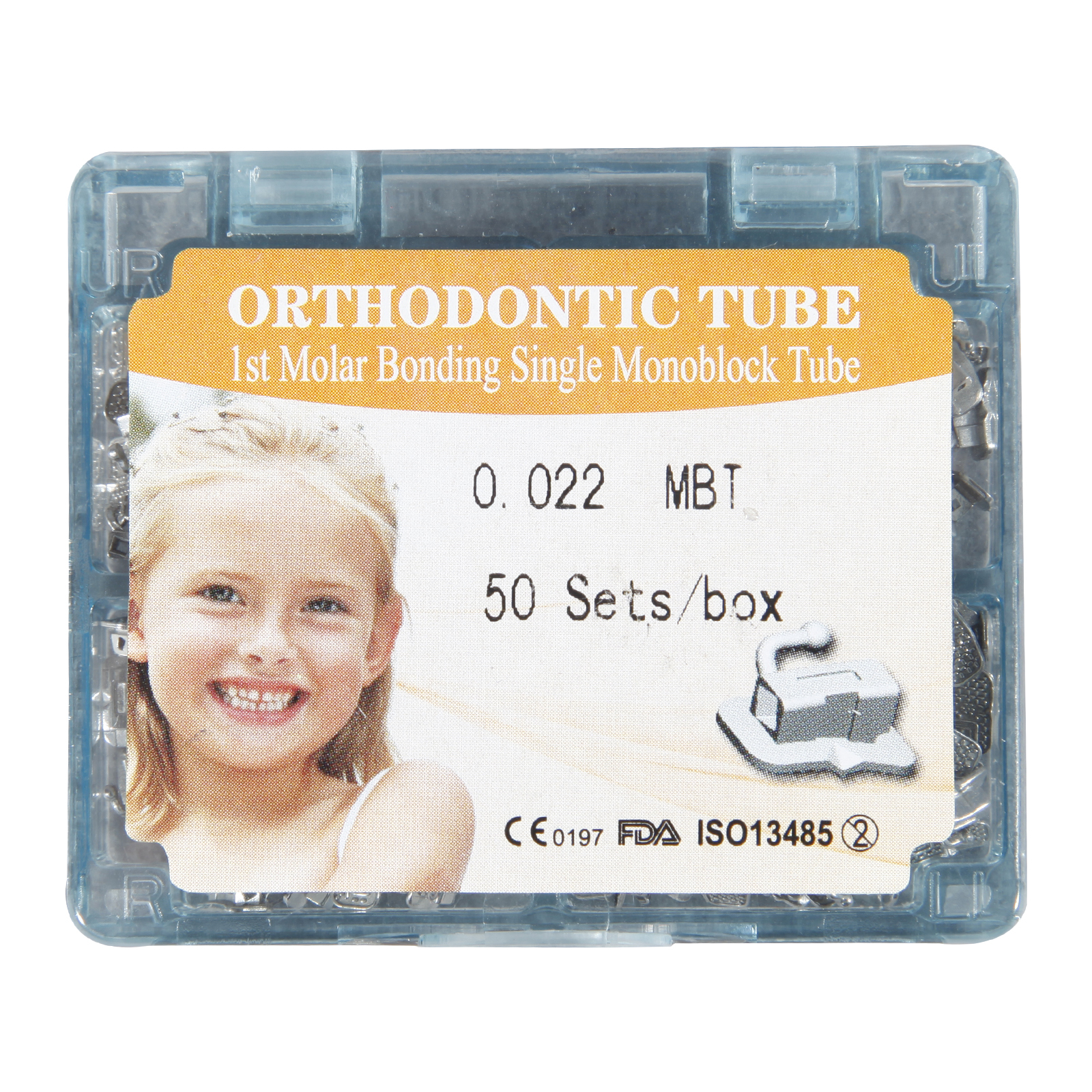 50 set Dental Buccal Tube 1st Molar Bondable Non-Convertible MBT. 022 CXJ