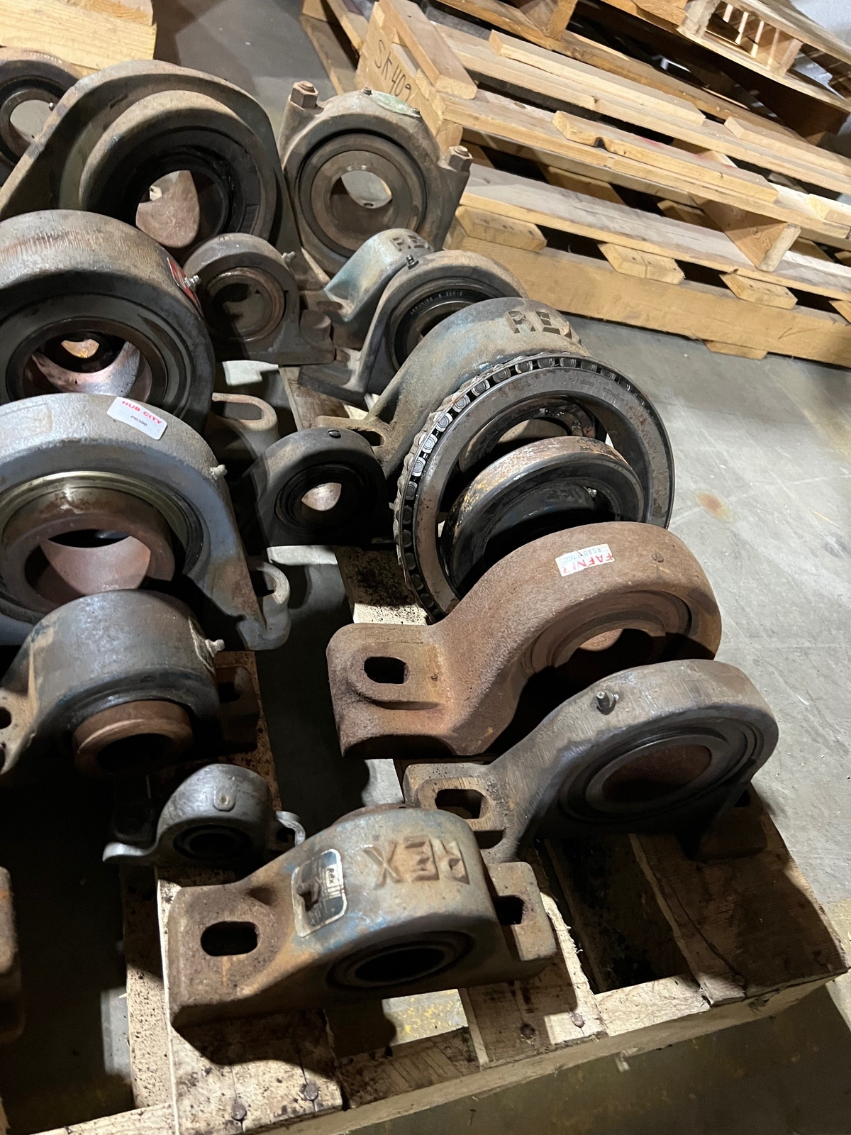 SEALMASTER SKF FAFNIR DODGE REXNORD REX Pillow Block Bearing LOT – SOLD AS-IS
