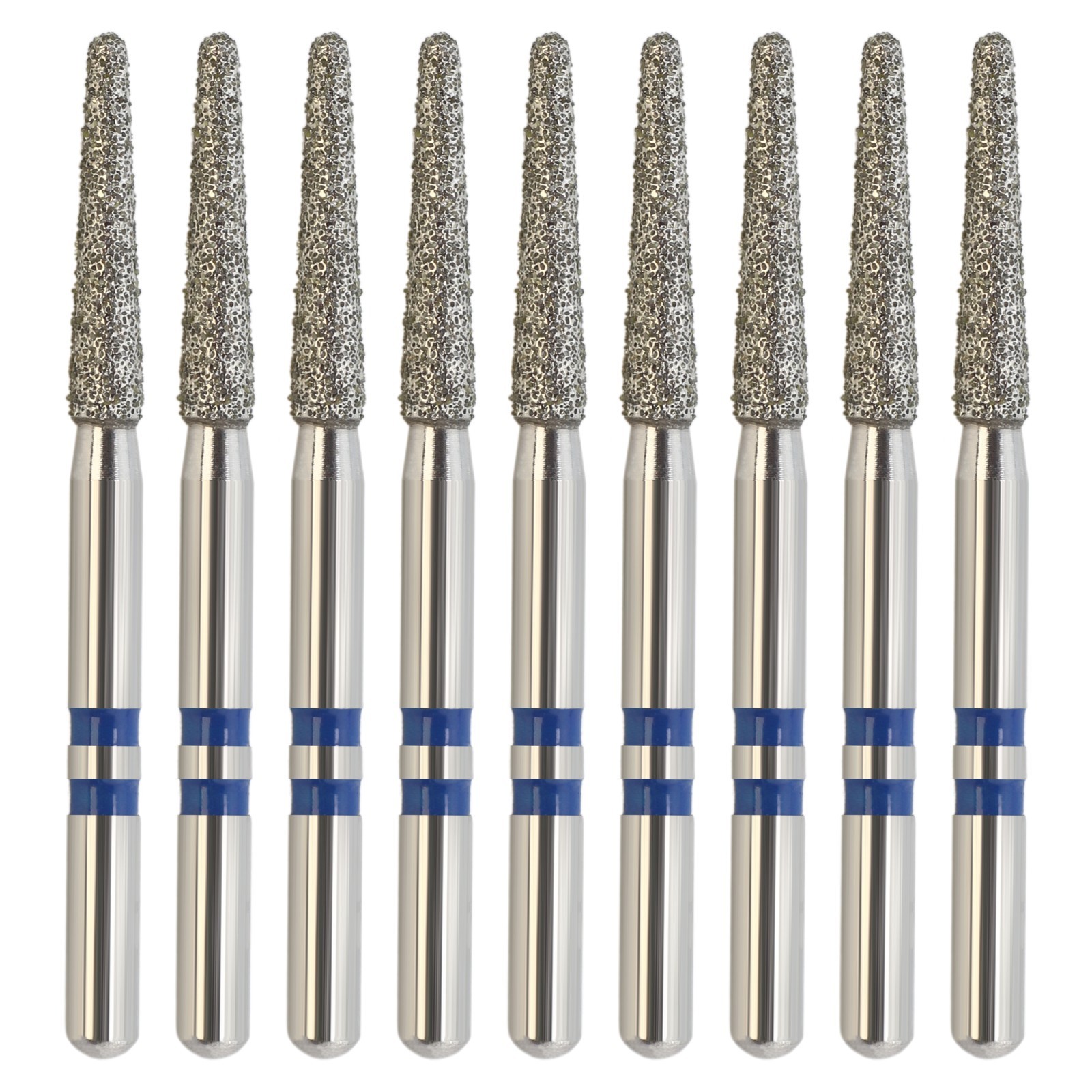 Zirconia Adjustment Diamond Burs Round End Taper Bur High Speed Z856 Z850 FG