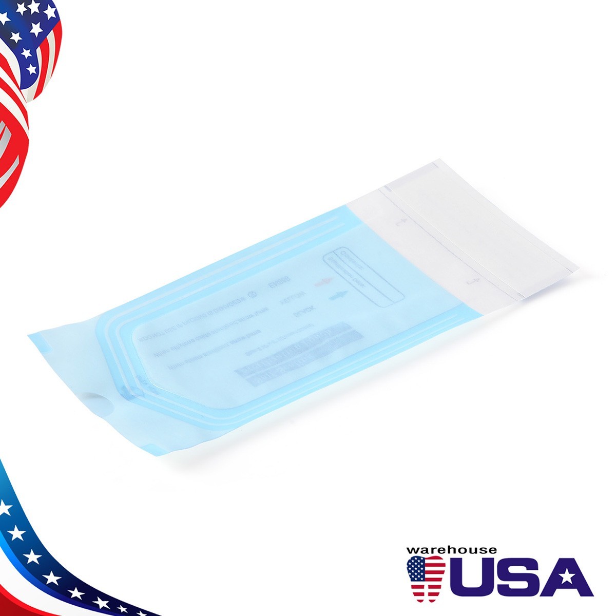 200pcs/Box Dental Self Sterilization Pouches Pouch Autoclave Sterilizer Bags