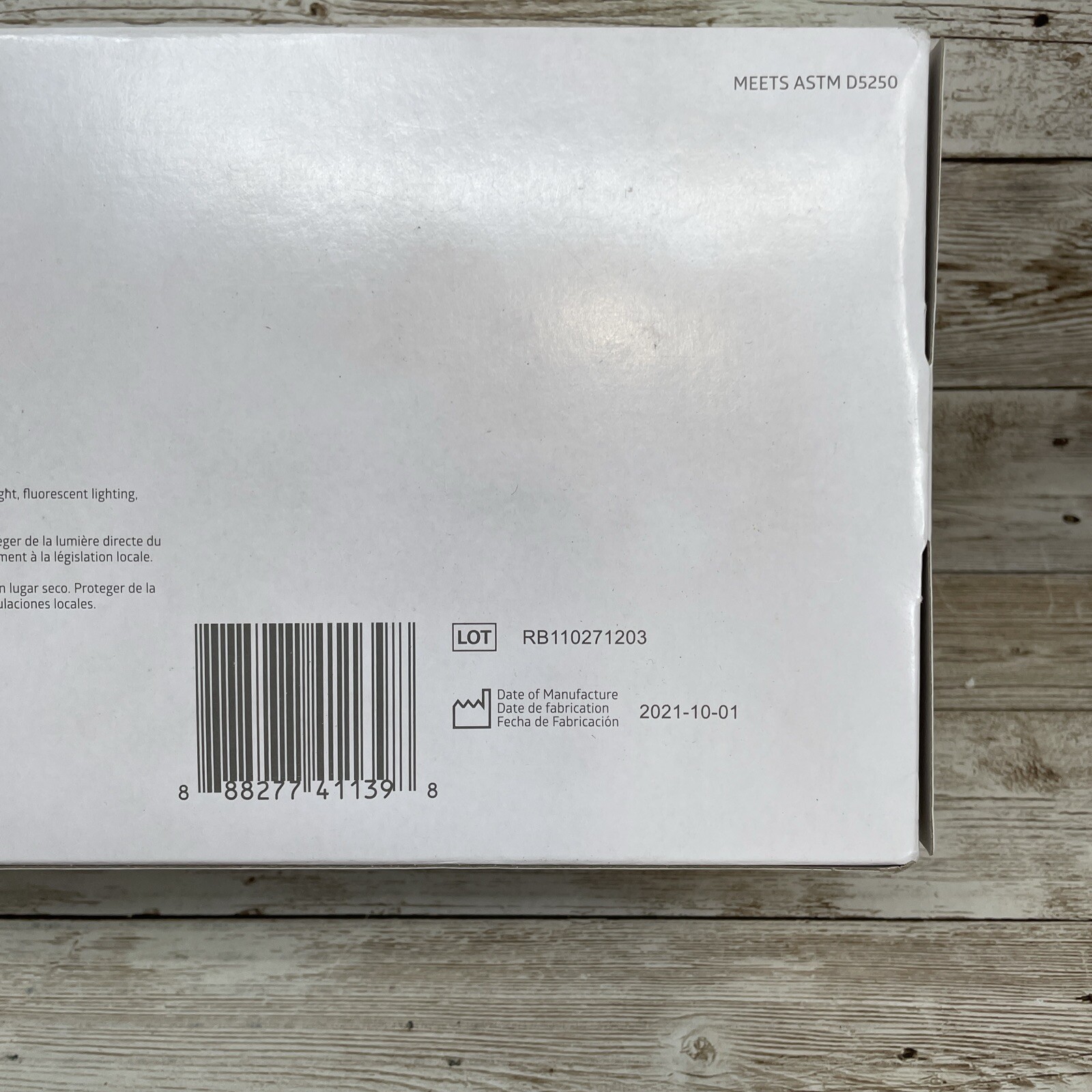 *6 Boxes* MEDLINE FITGUARD ES Stretch Vinyl Exam Gloves Size: LARGE, MANF: 10/21
