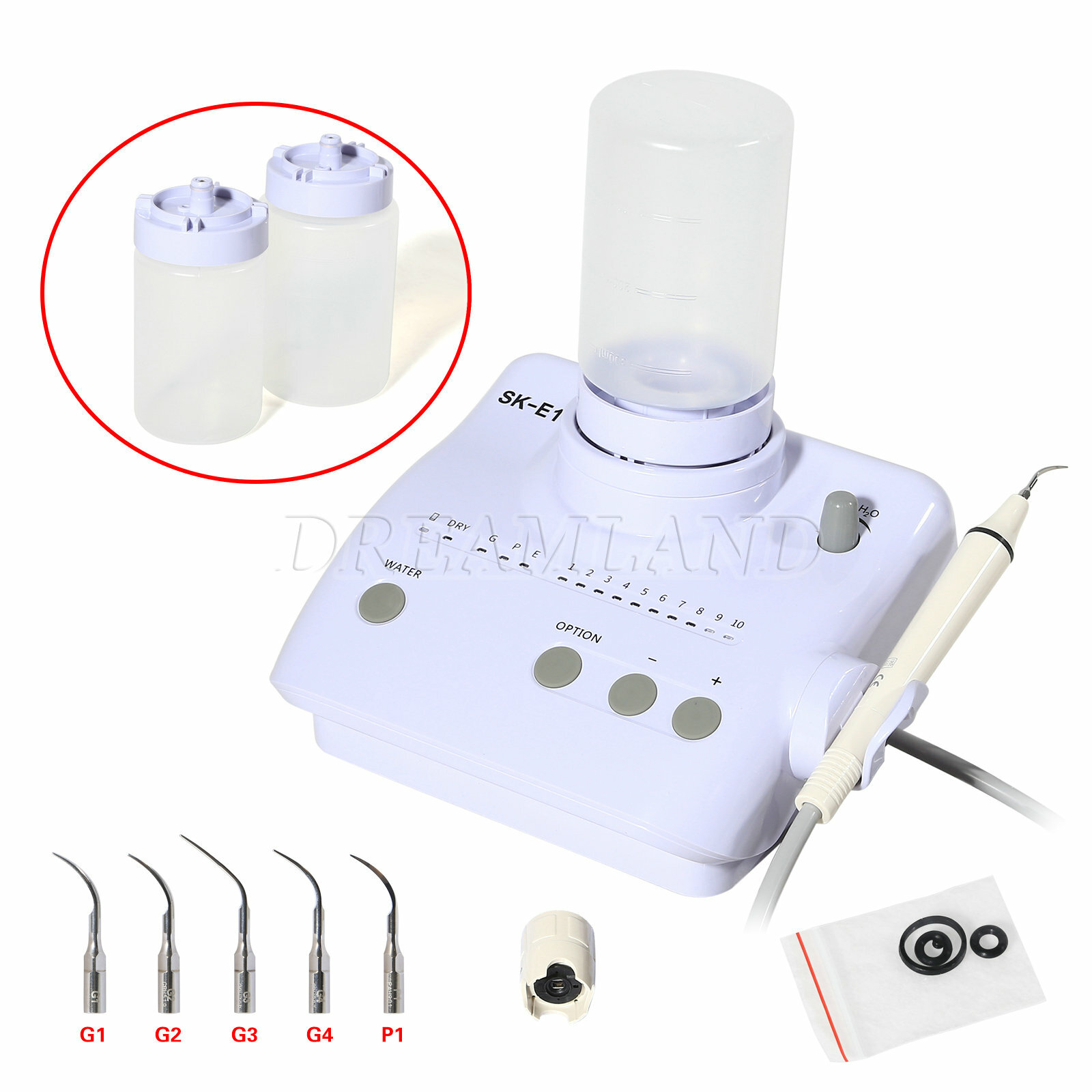 USA Dental Scaler Ultrasonic LED/No-LED Handpiece Scaling Perio Endo for DTE/EMS