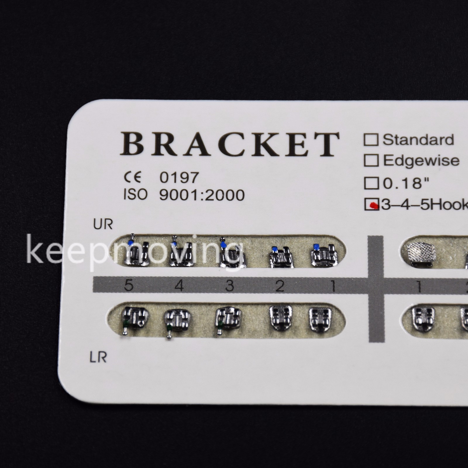 20 Pcs/Set Dental Bracket Braces Mini/Standard Roth/Edgewise/MBT 018/022 Hooks
