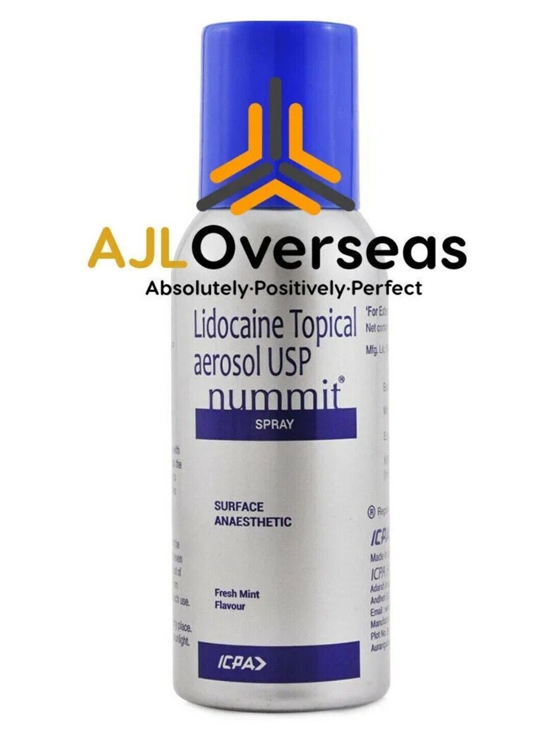Tattoo Nummit Set Of -2Topical Aerosol Spray 100ml Free Shipping LongExp 01/2029