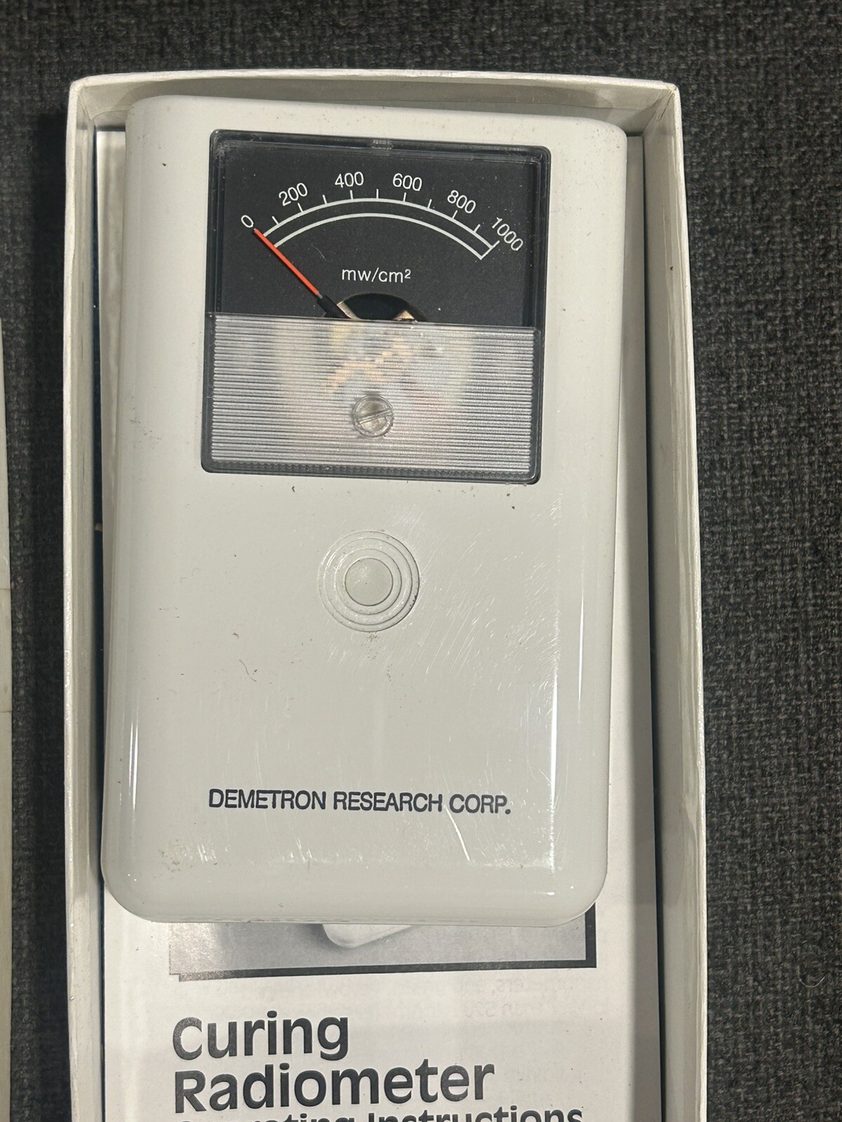 Kerr Demetron’s Curing Radiometer Model 100 P/N 10503 Comes As Shown