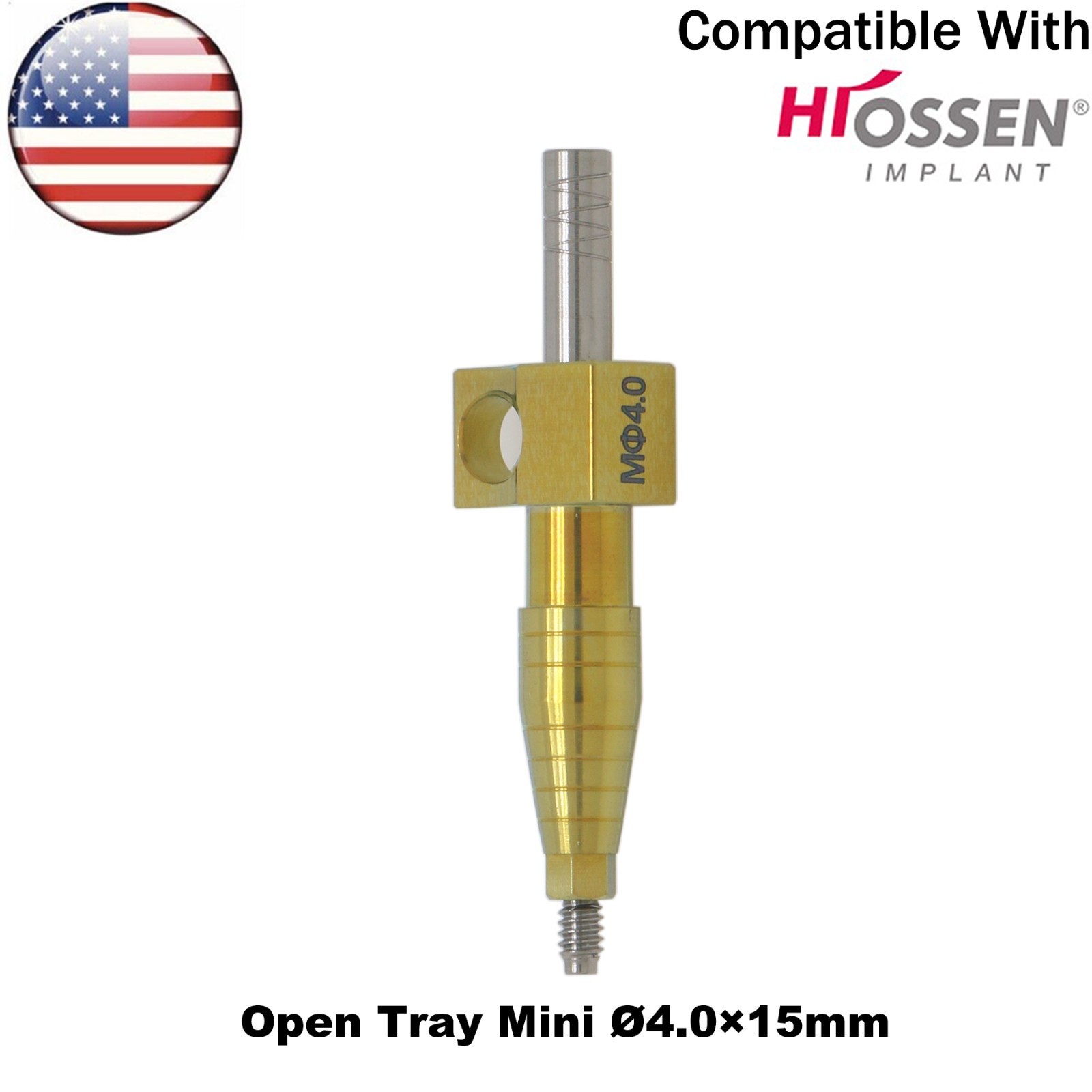 Dental Transfer Impression Coping Open Closed Tray lab Analog Fit Hiossen Osstem