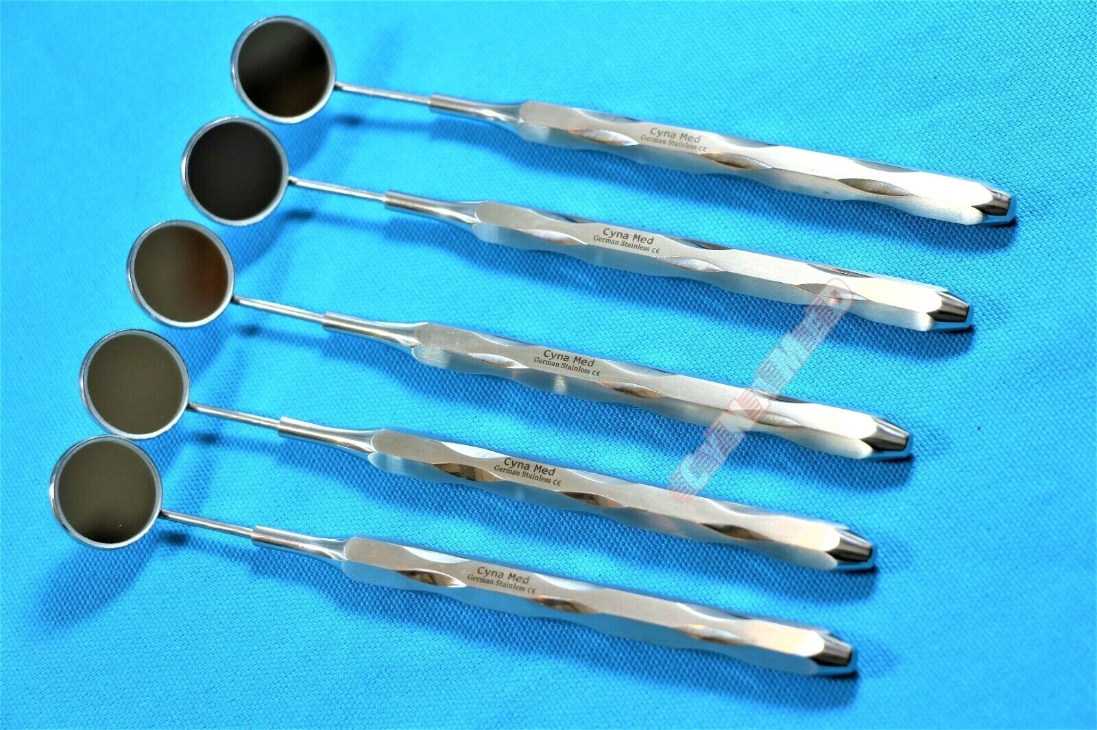German X5 Dental Mouth Mirror #5 Unique Hollow Handle Dental Instruments Dentist