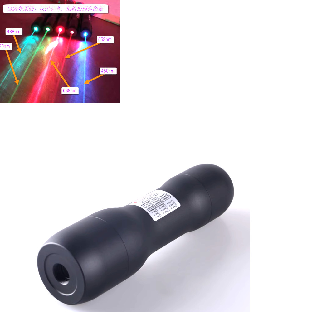 Waterproof Focusable 525nm 520nm 1000/1500 Green Laser Module