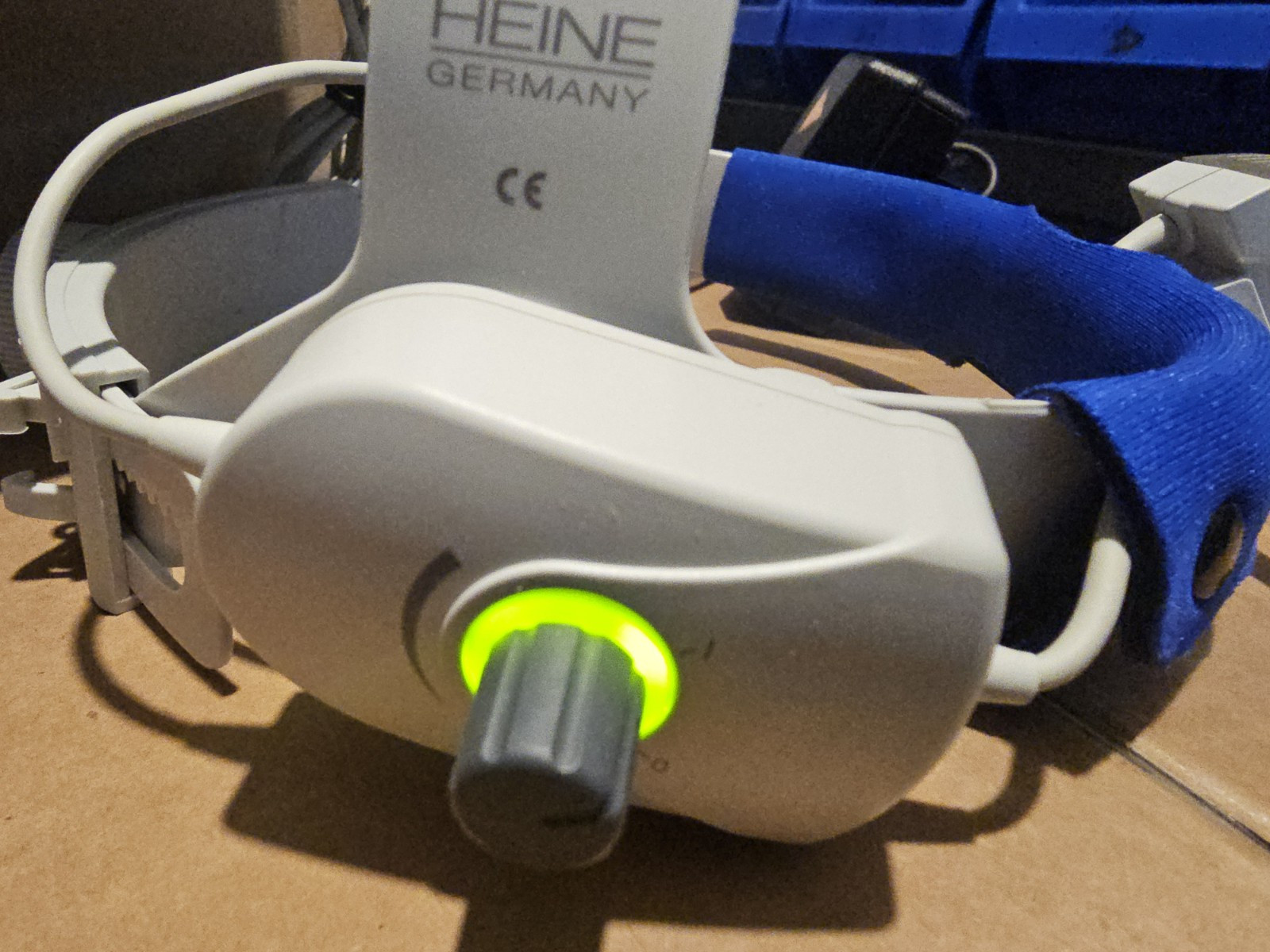 Heine 3S LED HeadLight with Professional L Headband – Battery + Charger Included