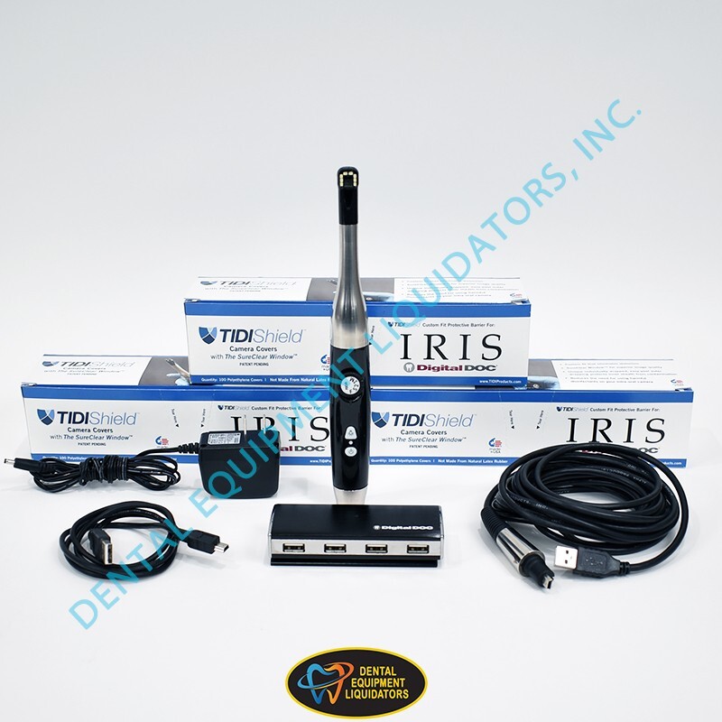 Digital DOC IRIS USB 2.0 IntraOral Dental Camera System with Accessories