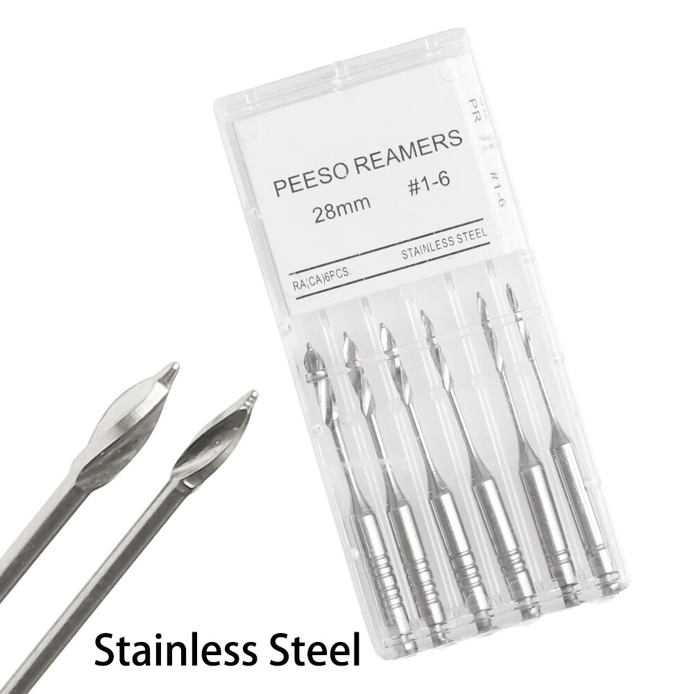 Dental Endodontic Gates Drills Peeso Reamers 32/28mm Stainless Steel Endo Files