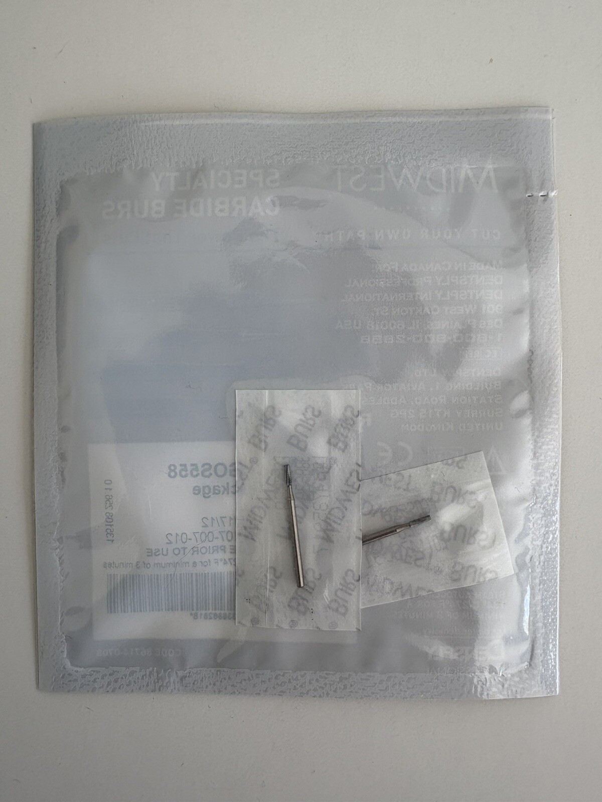 Midwest Friction Grip Oral Surgery FGOS558 Burs Made in Canada QTY 10