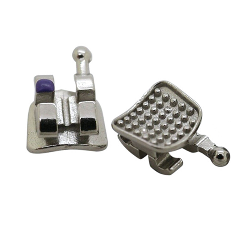 100 PACKS OC Dental Orthodontic Metal Bracket MIM Mini Roth MBT 018 022 345W/H