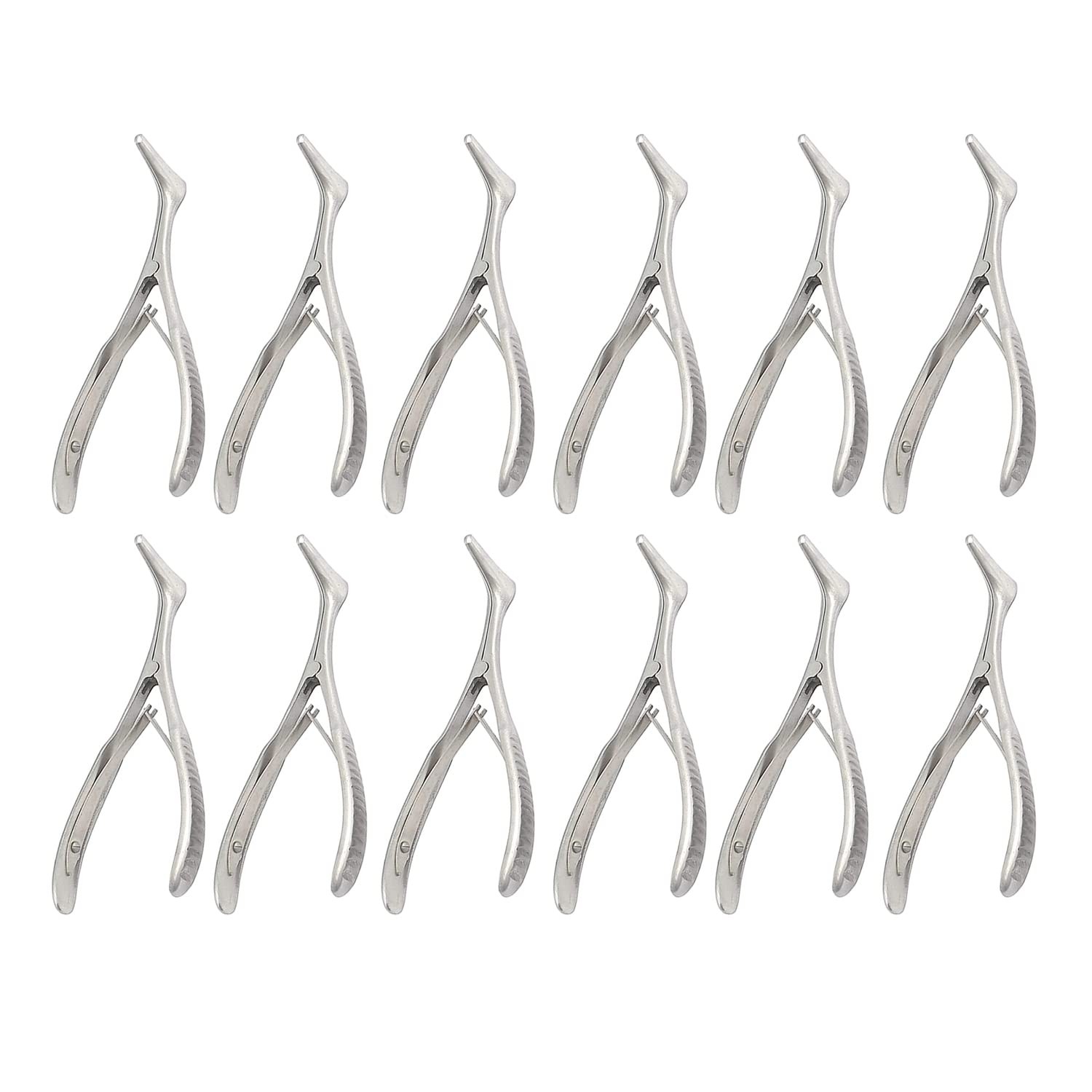 WellnessD’Light – Lot of 12 Pcs Large Vienna Nasal Speculum ENT Instruments Stai