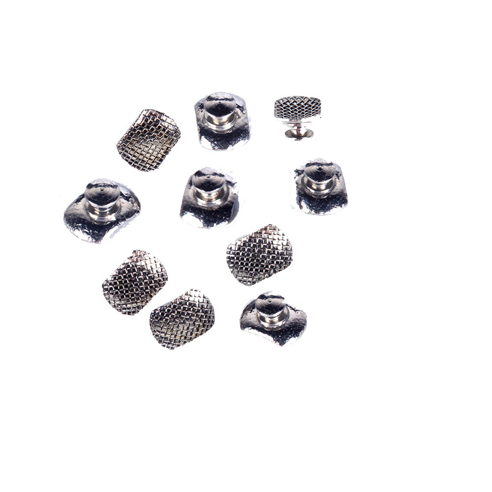 18Model AZDENT Dental Orthodontic Lingual Buttons Bondable Round / Button Chain