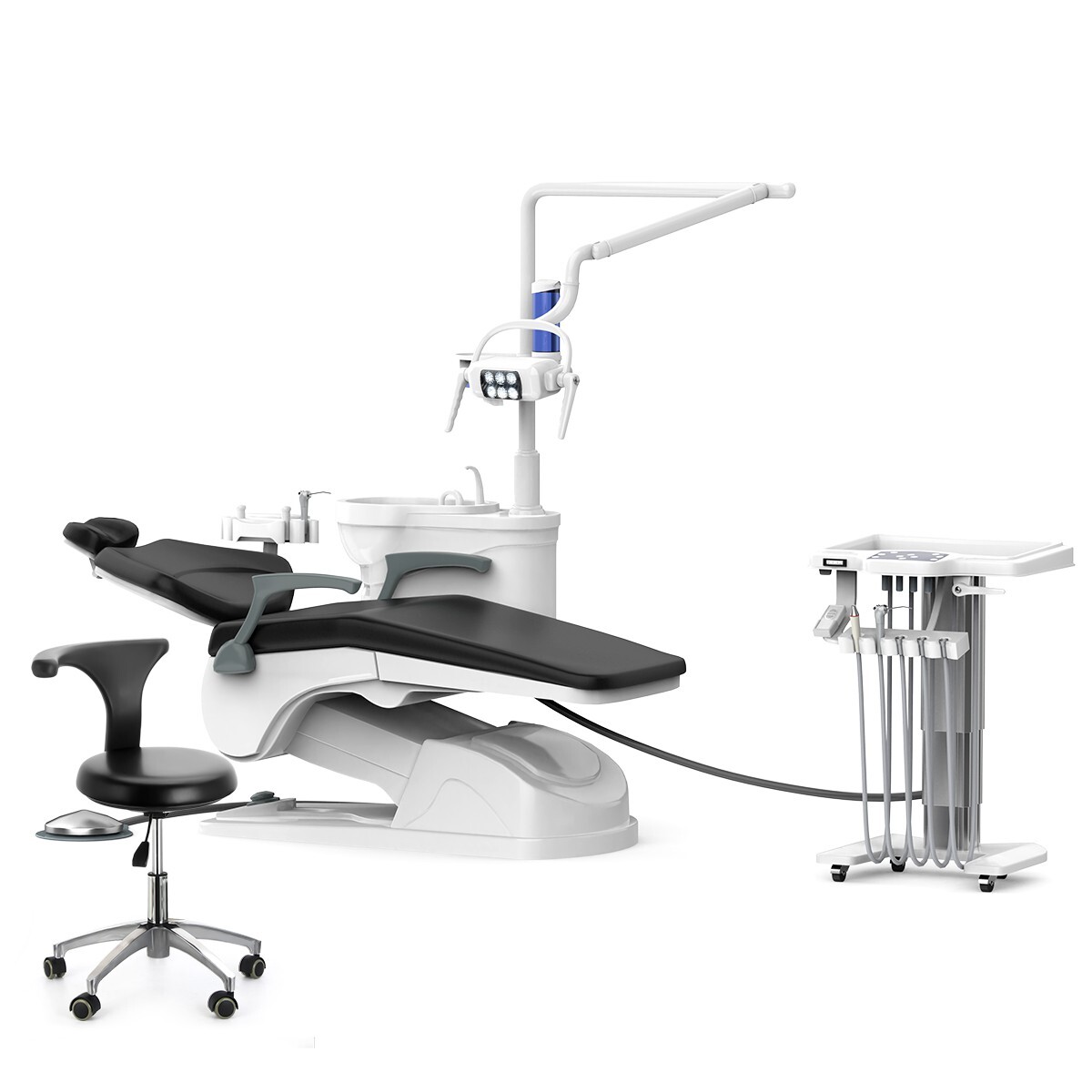 Unidad Dental con Silla Motor DC Controlado por Computadora / Unidad de Entrega