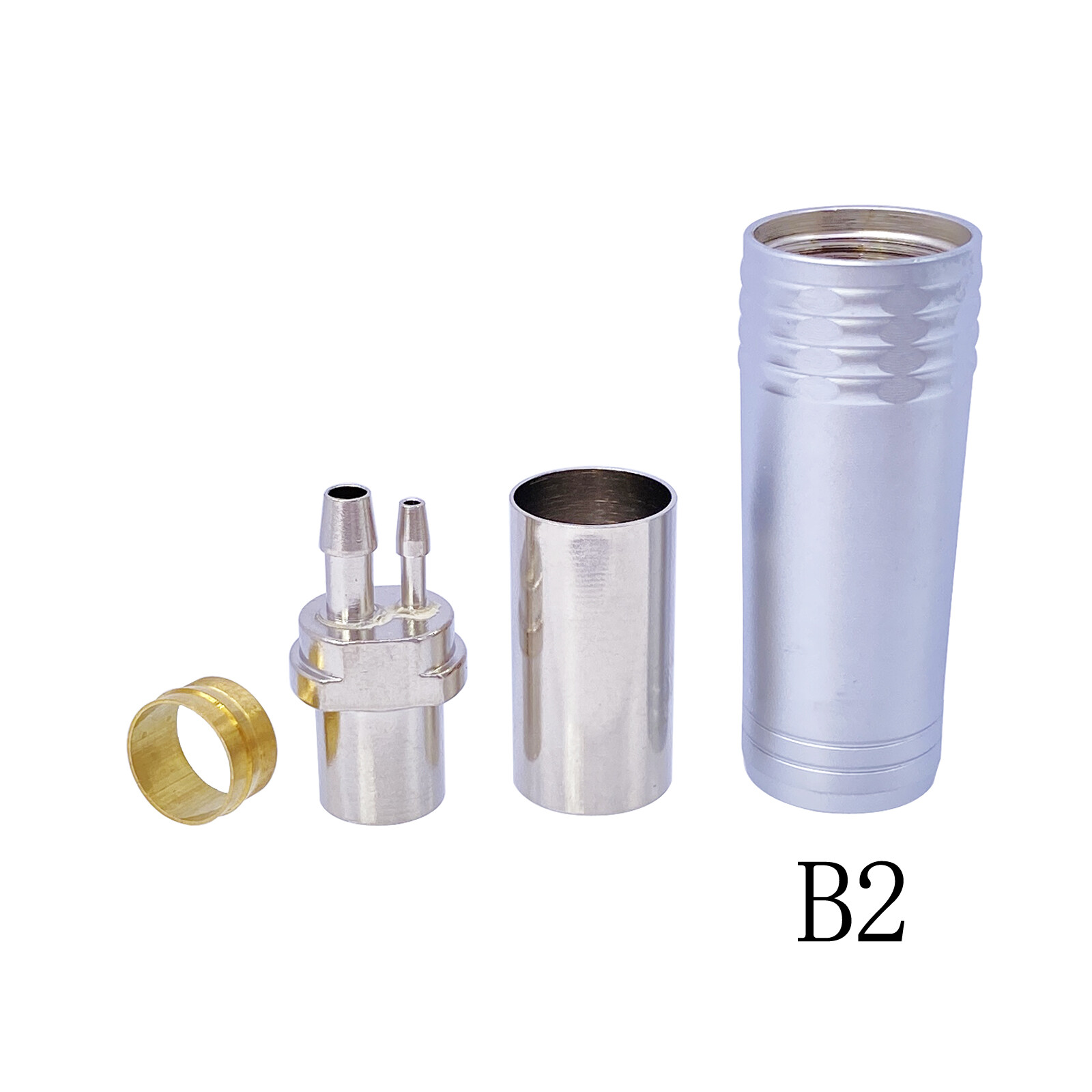 Silicone Dental High Speed Turbina Handpiece Tubing Hose Tube Connector 2/4 Hole