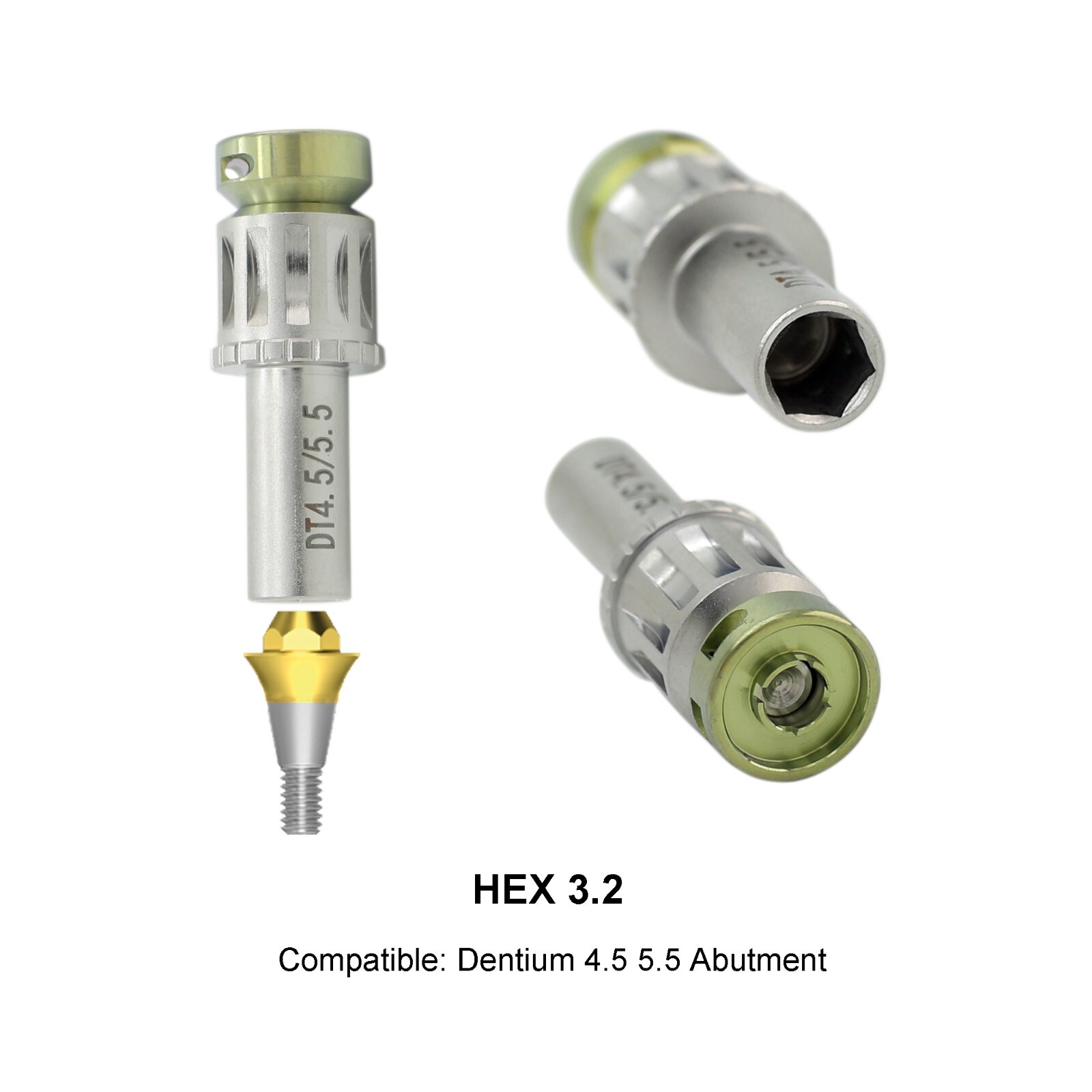 Implant Multi-Unit Locator Abutment Driver For Hiossen OSSTEM Stud Port Abutment