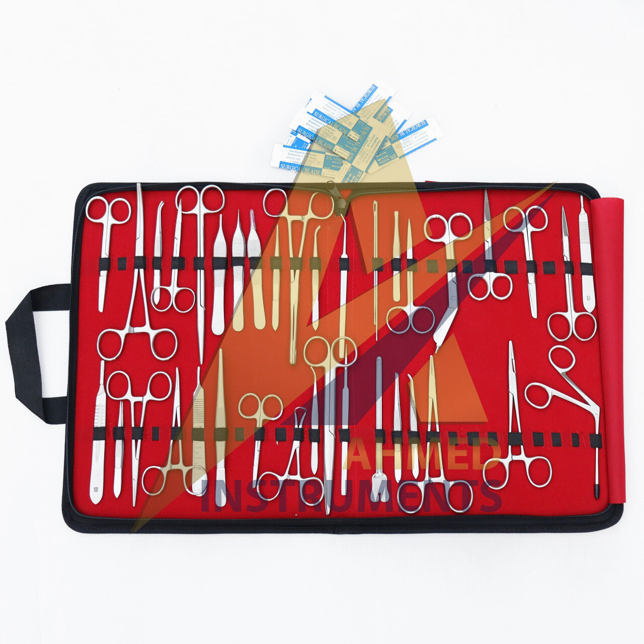 US MILITARY FIELD MINOR SURGERY SURGICAL INSTRUMENTS KIT 157 PC SUTURE SET