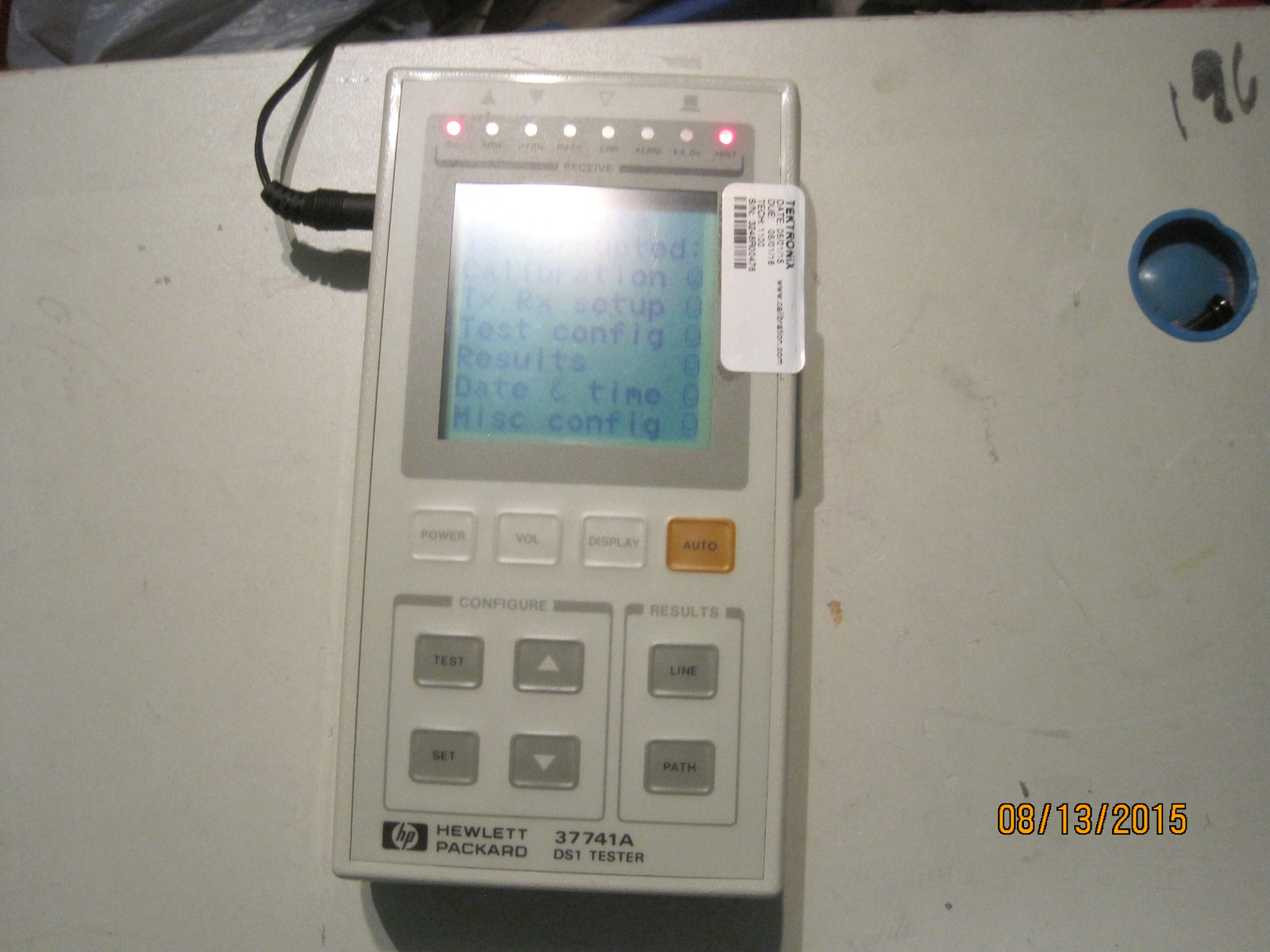 HP 37741A DS1 Tester Lot K477