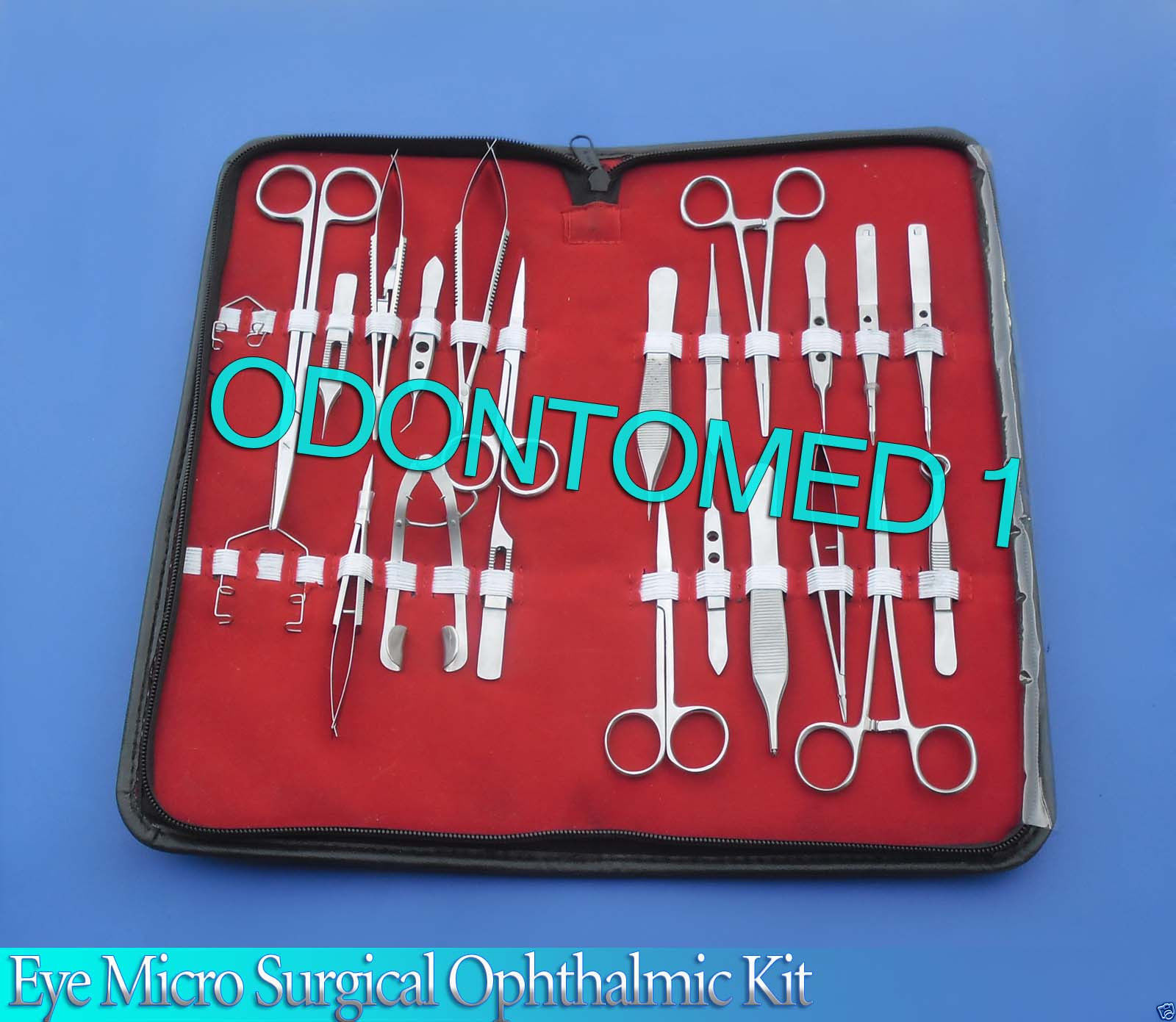 24 Pcs Eye Micro Surgical Ophthalmic Instruments Set Kit Ey-019