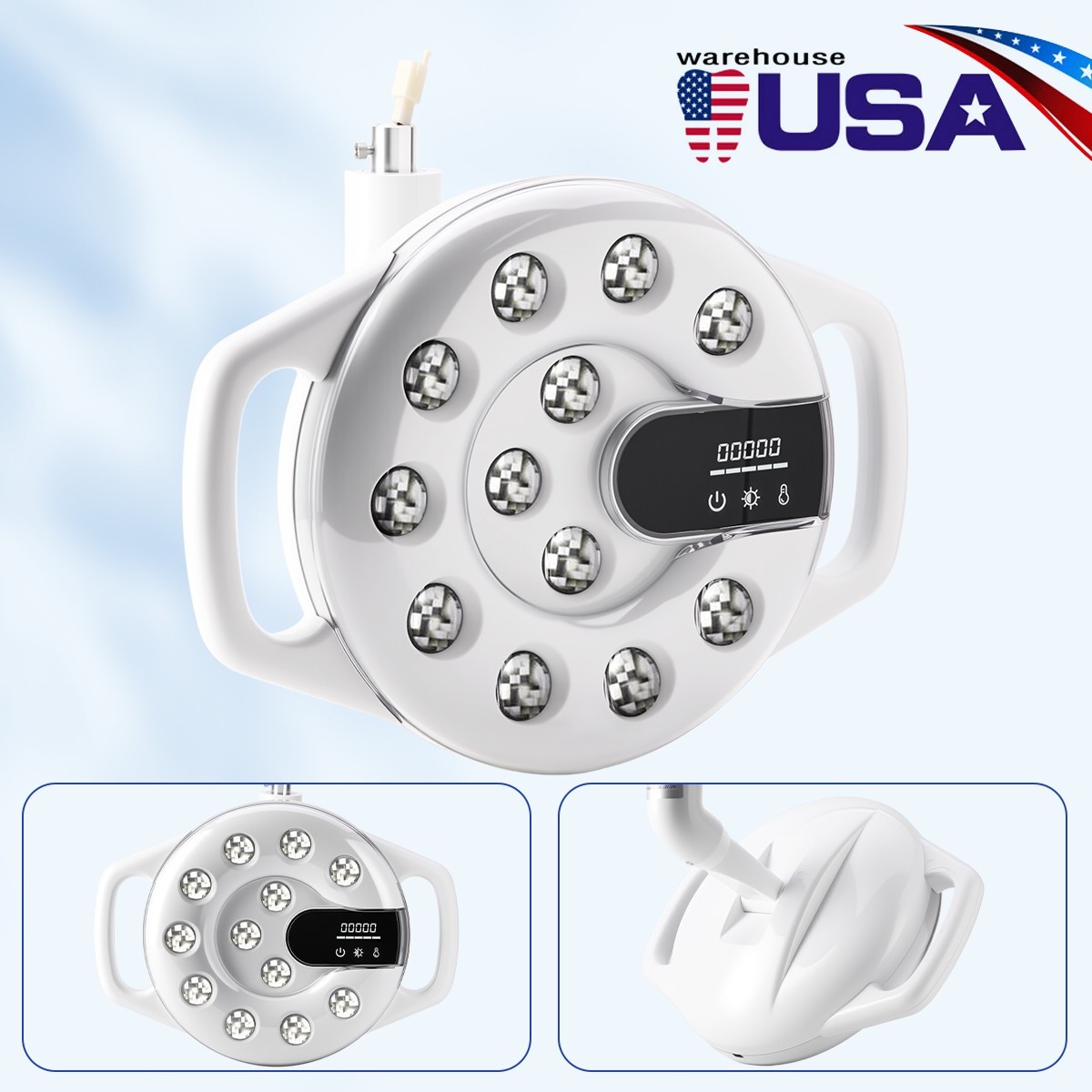 Dental LED Lamp 12LED Light For Dental Unit Chair Adjustable Oral Light