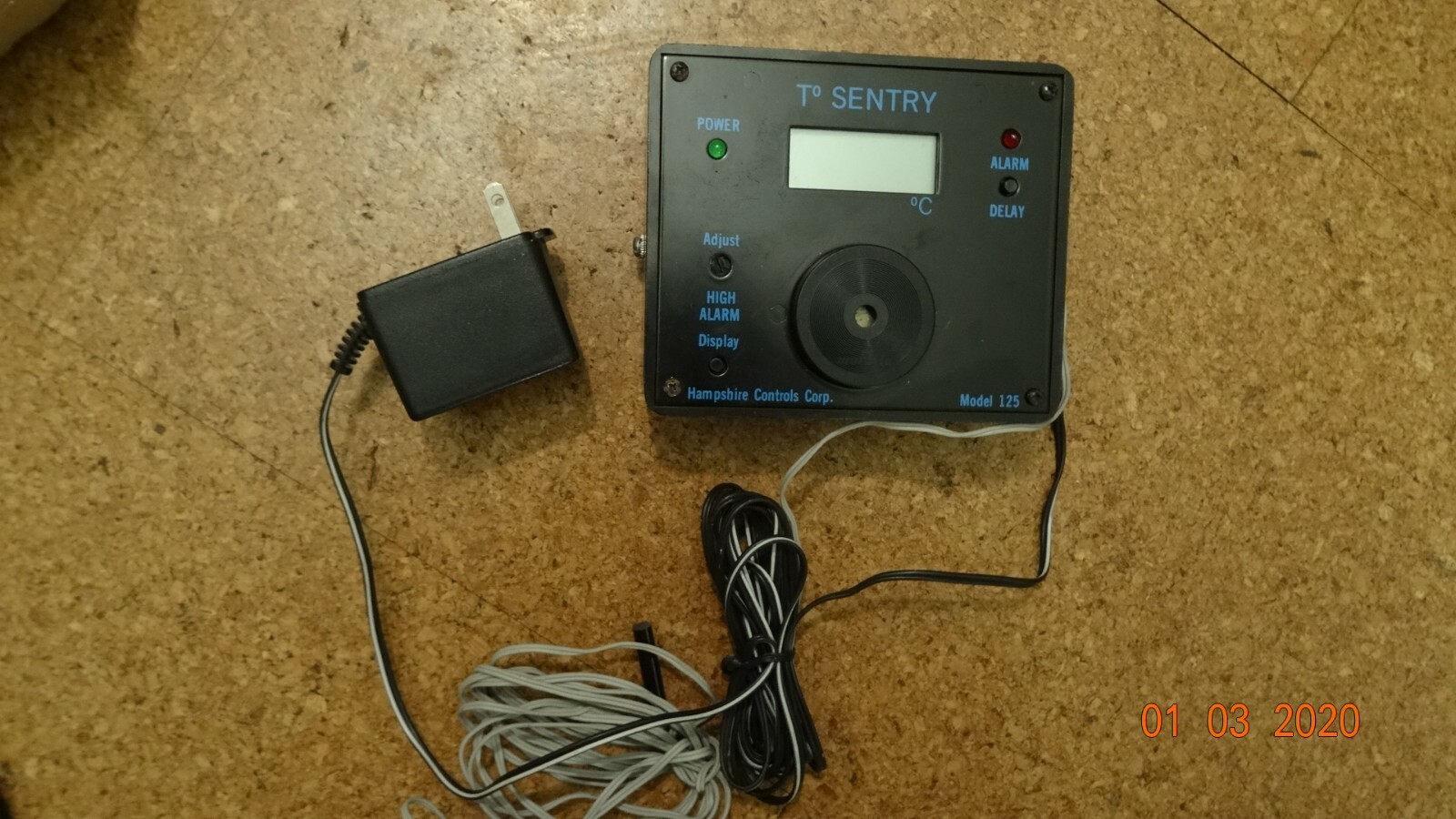 Hampshire Controls Corp Temperature Digital Alarm 125-50B