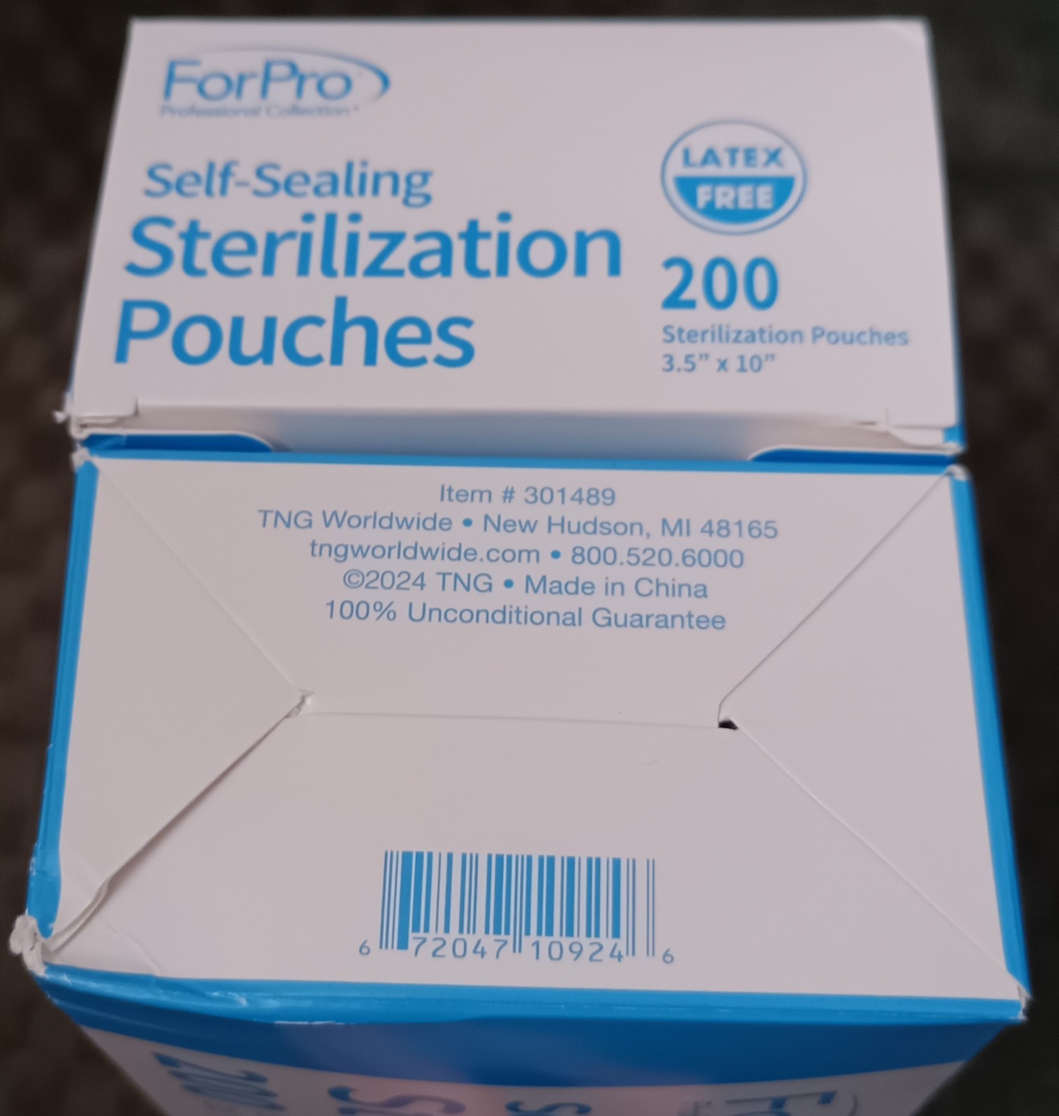 ForPro Professional Collection Self-Sealing Sterilization Pouches(2Packs/400Ct)