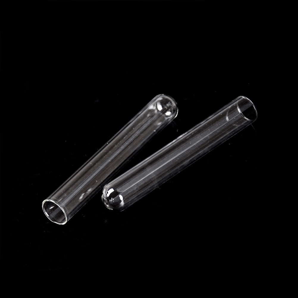 10Pcs 15*100 mm Glass Blowing Tubes 4 Inch Long Thick Wall Test TubODYCHA.sh