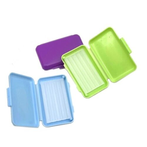 10Box Dental Orthodontic Wax Scent Blue-Mint For Brace Bracket Gum Irritation
