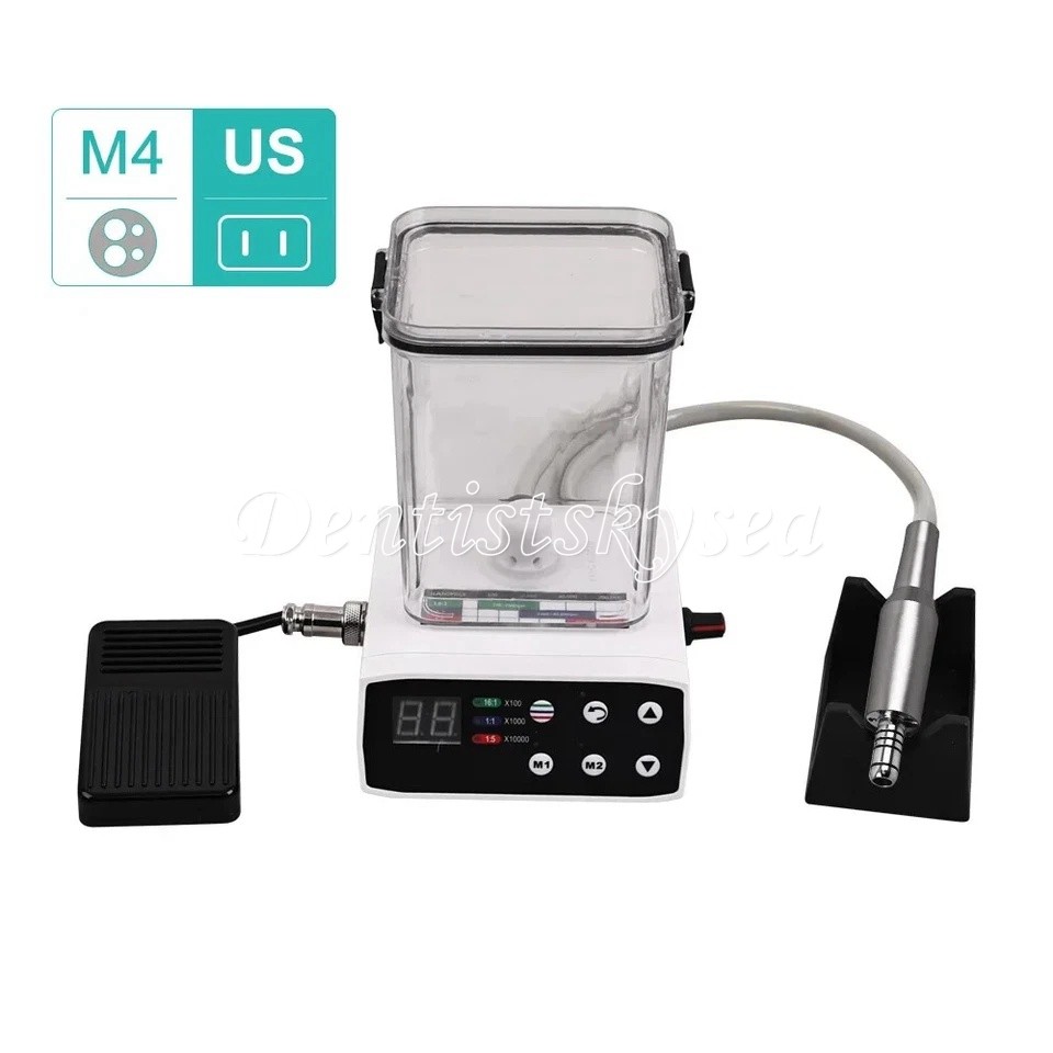 Dental Electric Micromotor Motor with Water Tank for Practice 110V/220V L