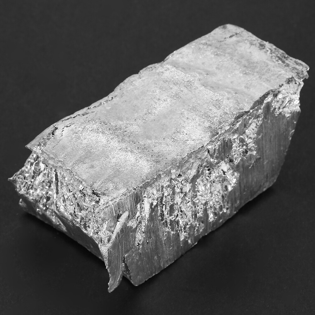 Zinc Piece High Purity Zinc / Zinc Metal Block Block Sample Ingot 1kg / 2.2lb