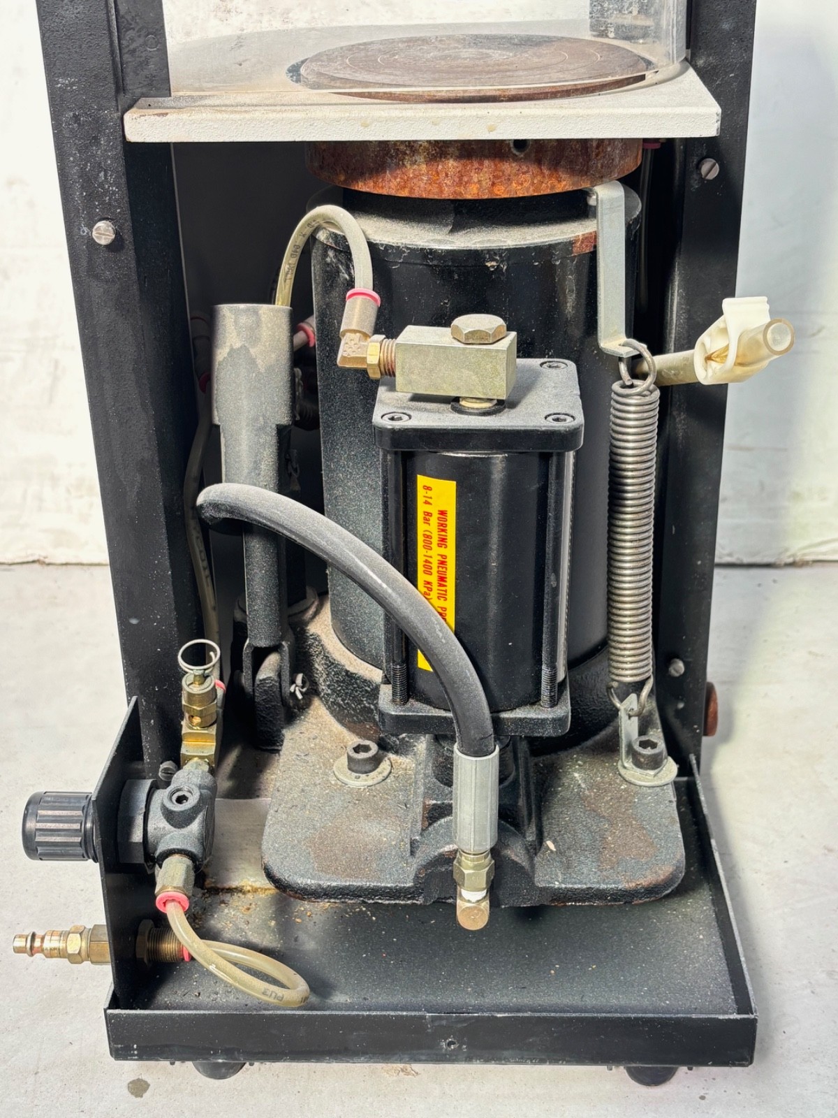 SPEX CertiPrep 3628 Bench-Press, Pneumatic Air-Actuated Laboratory Pellet Press
