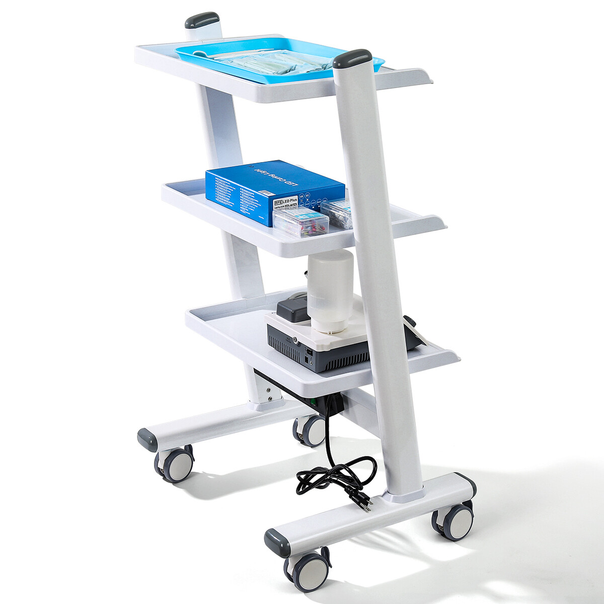 3/4/5 Drawer Dental Mobile Trolley Built-in Socket/Trolley & Auto-water System