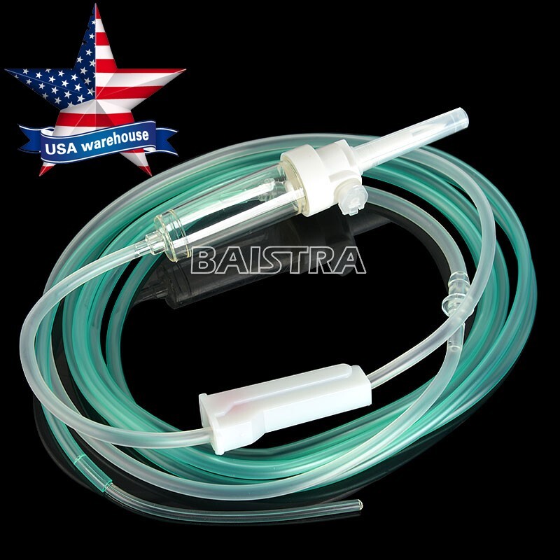 5Bags Dental Irrigation Tube for Implant Surgical Drive Oral Sterile Hose C Type