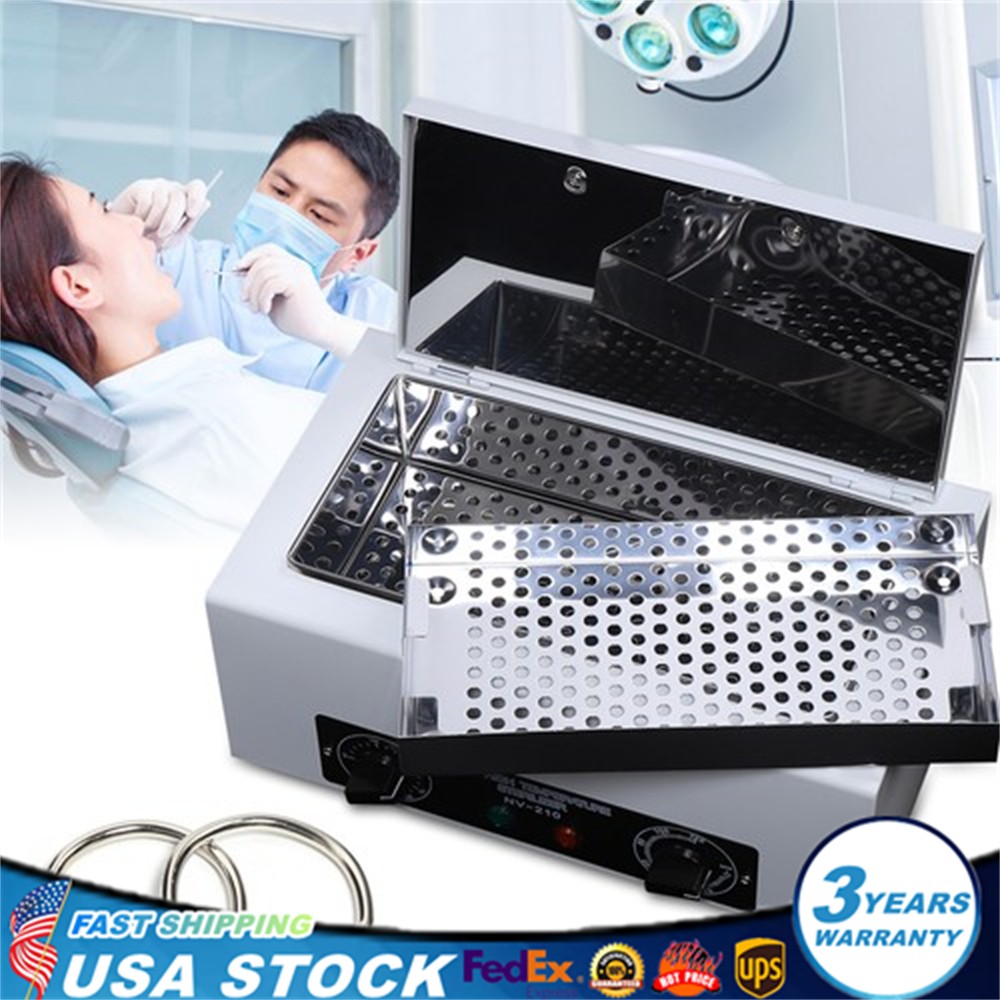 Dental Medical Dry Heat Sterilizer Autoclave Vet Tattoo Sterilizer Equipment US