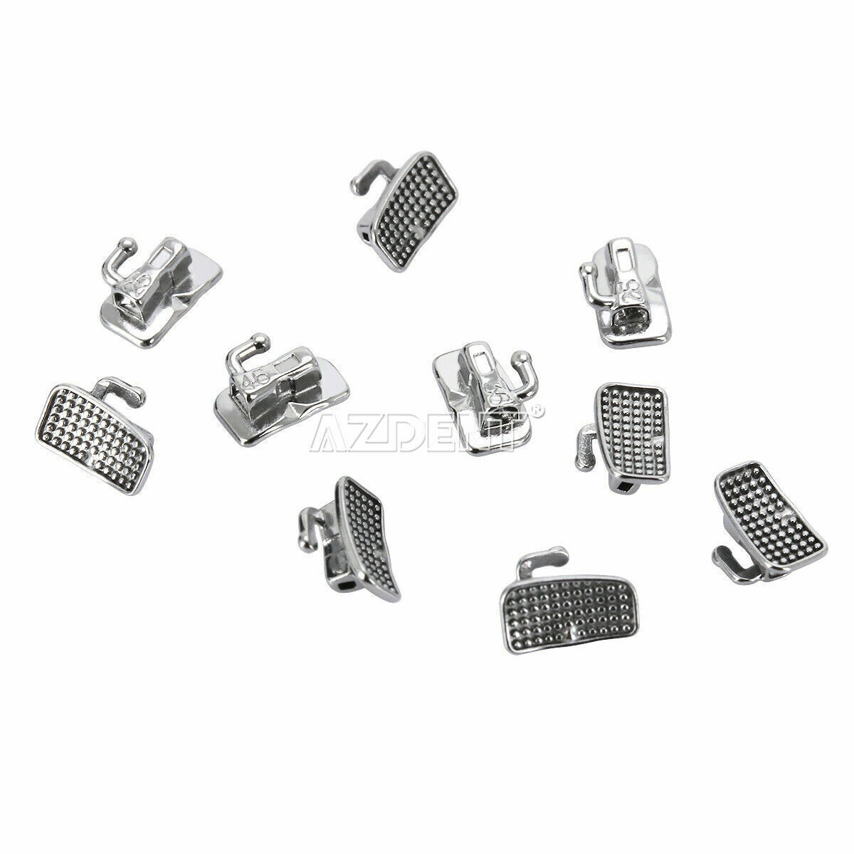 Tubos bucales de ortodoncia dental 1er tubo molar Roth 022 Bondable monobloque